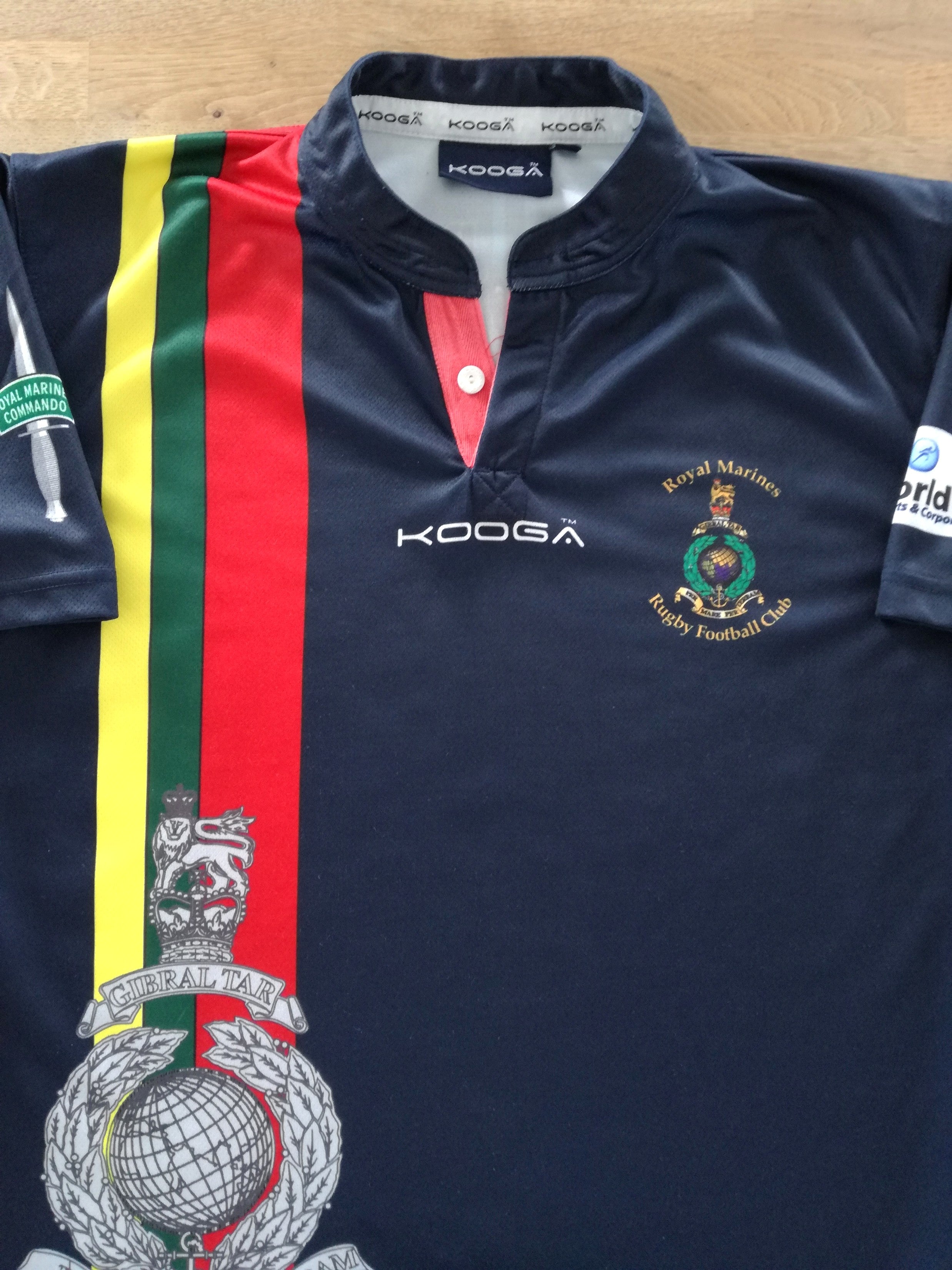2014 Royal Marines Home Rugby Shirt