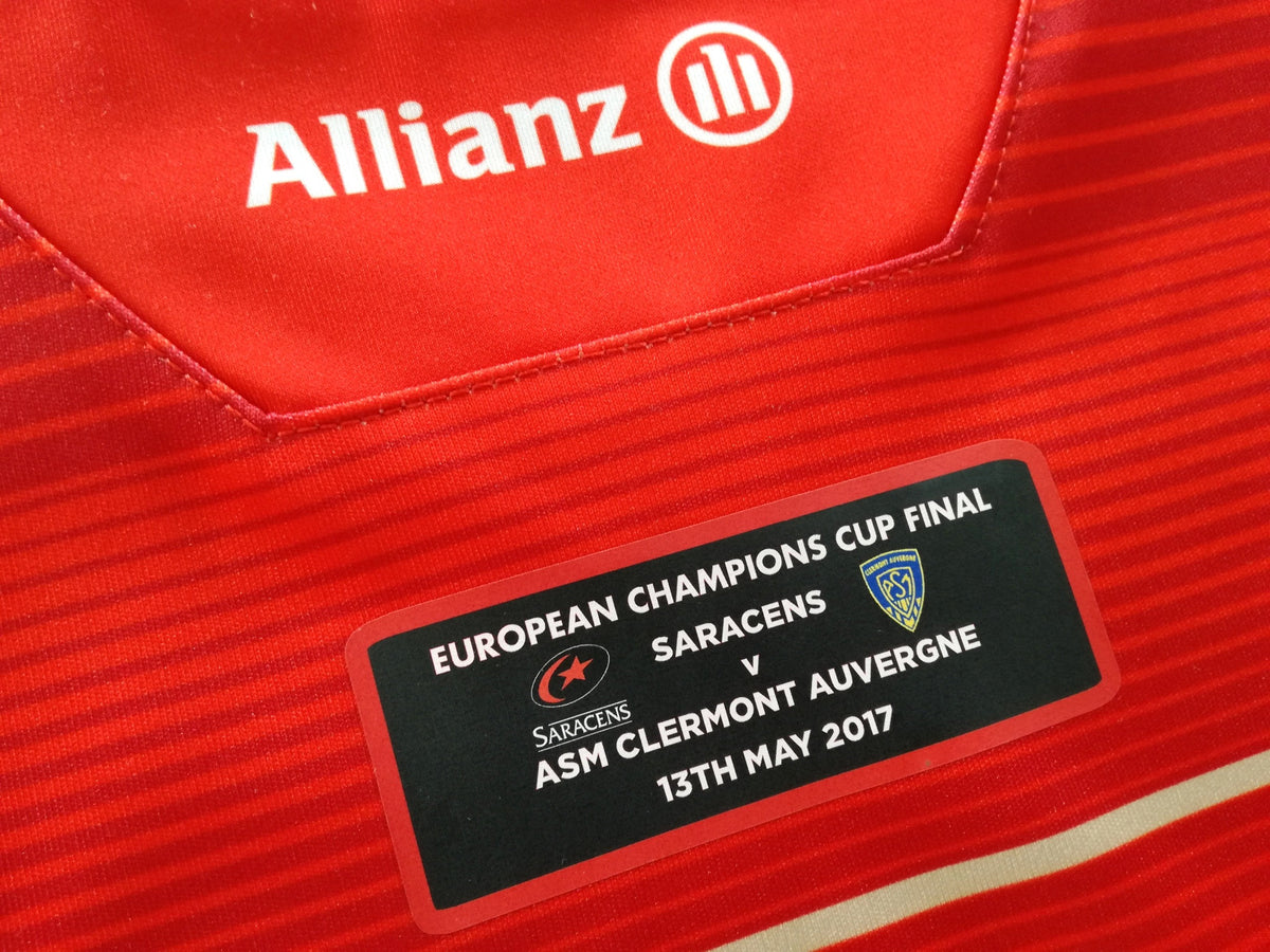2017 Saracens Away European Cup Final Pro-Fit Rugby Shirt (XXL)