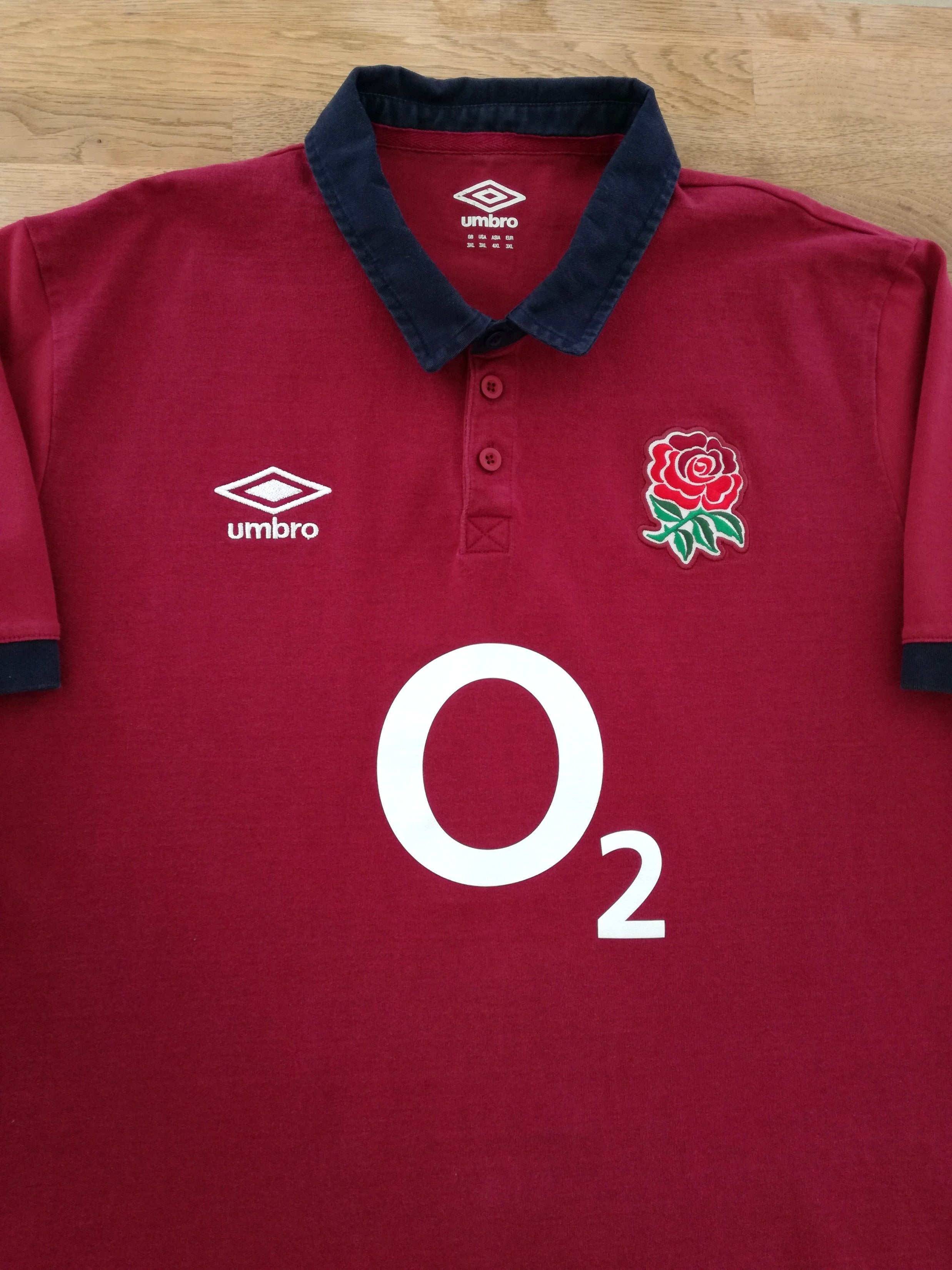 2024/25 England Away Traditional Rugby Shirt