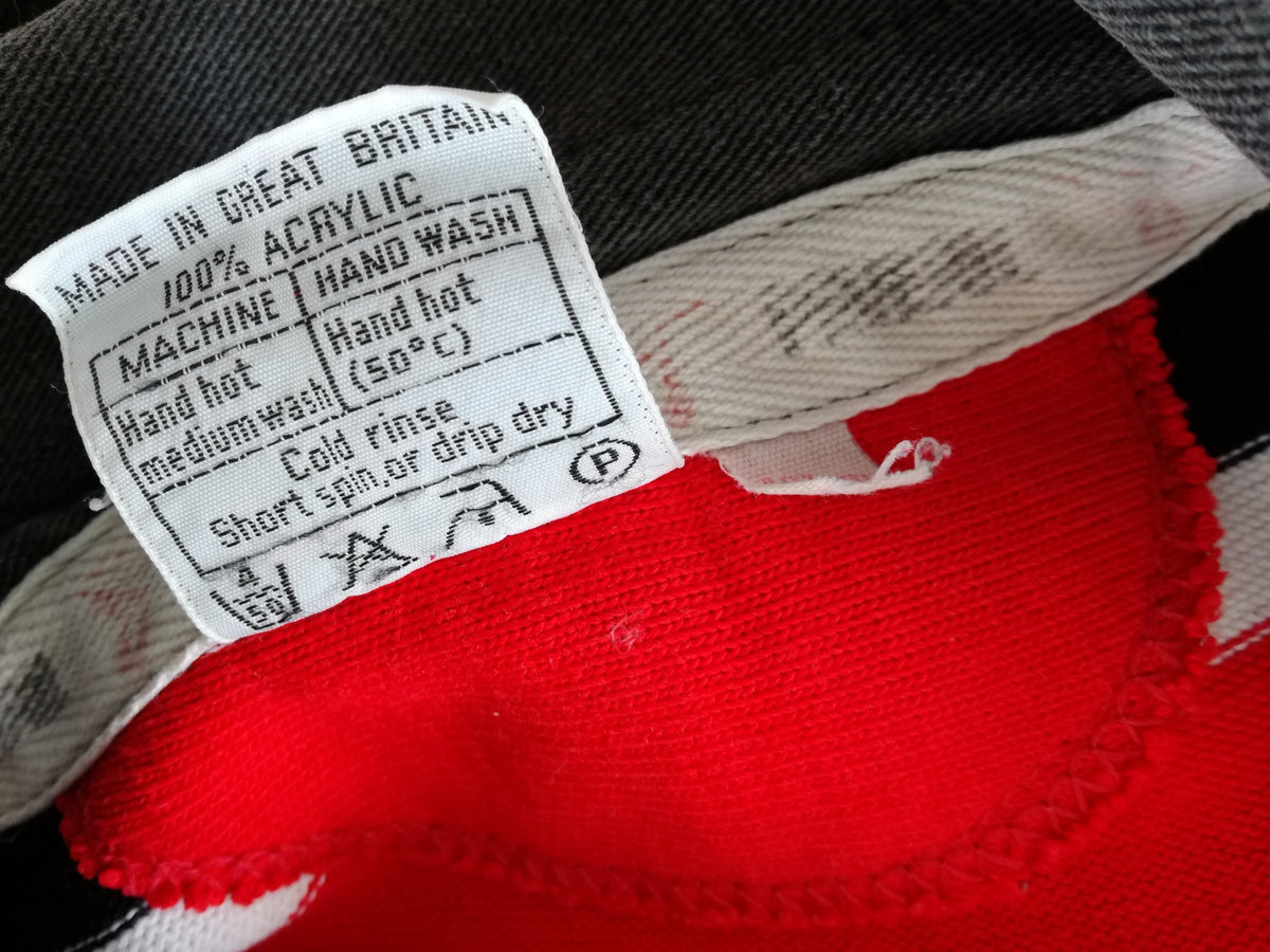 1998/99 Clydesdale Home Match Worn Rugby Shirt. #15 (L)