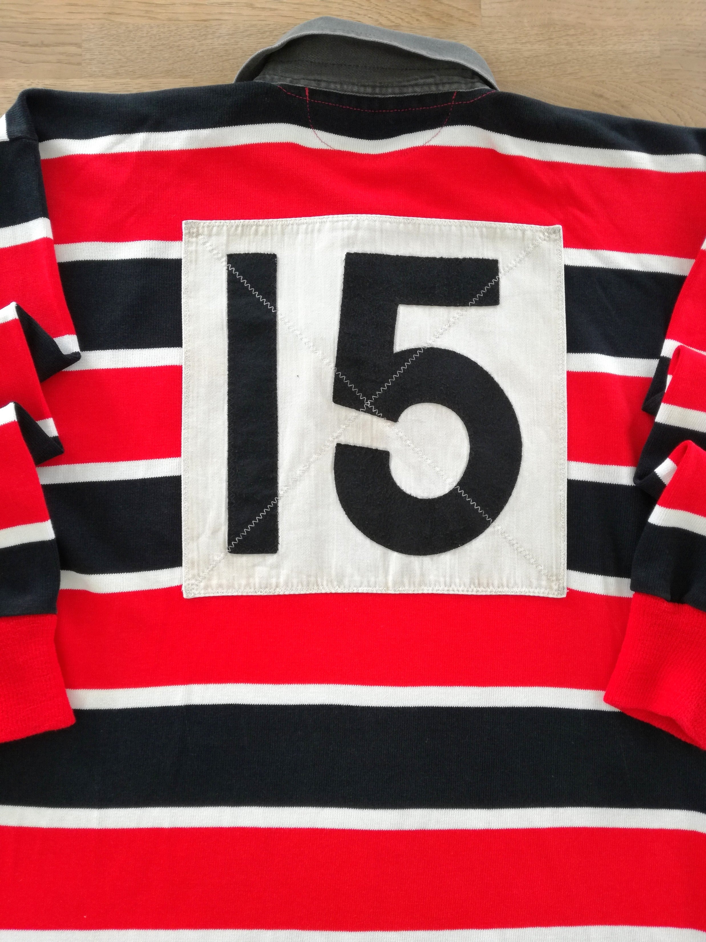 1998/99 Clydesdale Home Long Sleeve Rugby Shirt #15
