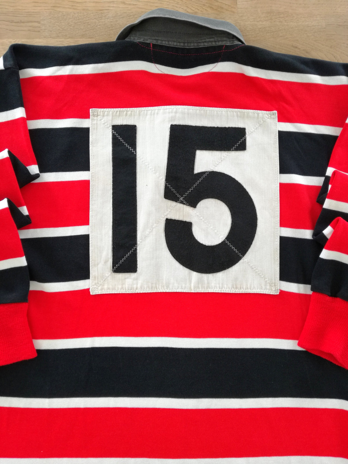 1998/99 Clydesdale Home Long Sleeve Rugby Shirt #15