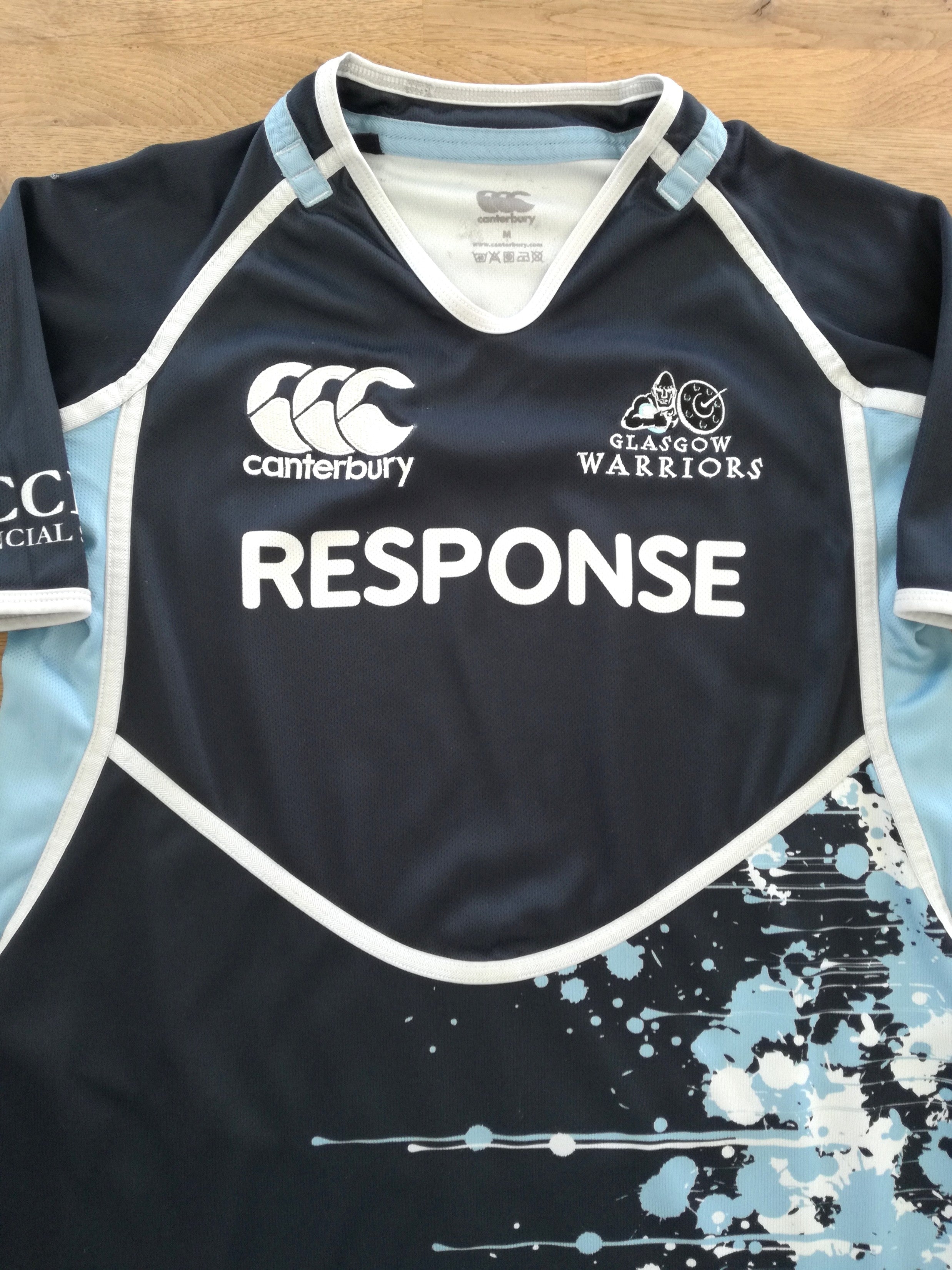 2011/12 Glasgow Warriors Home Rugby Shirt