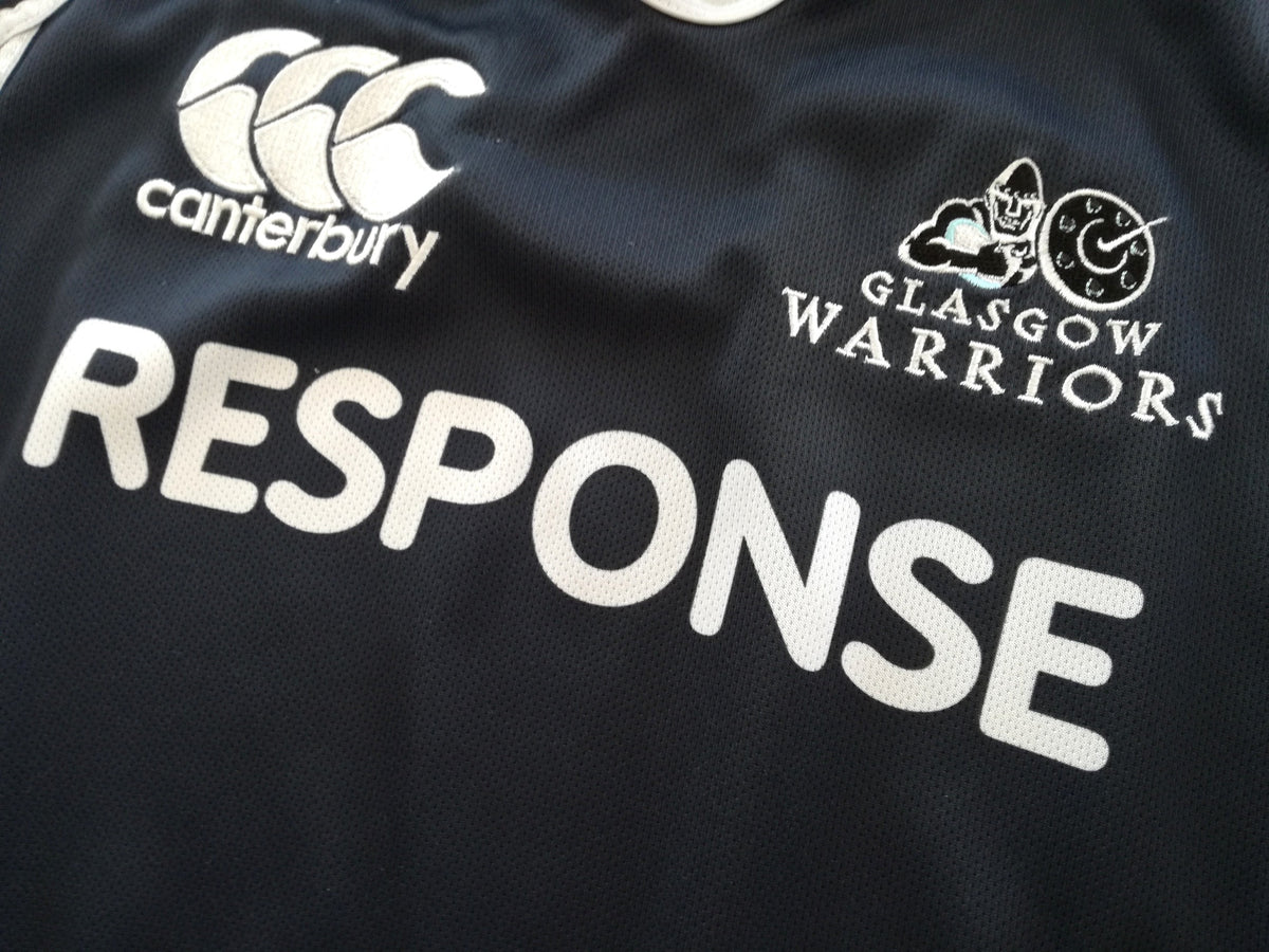 2011/12 Glasgow Warriors Home Rugby Shirt (M)
