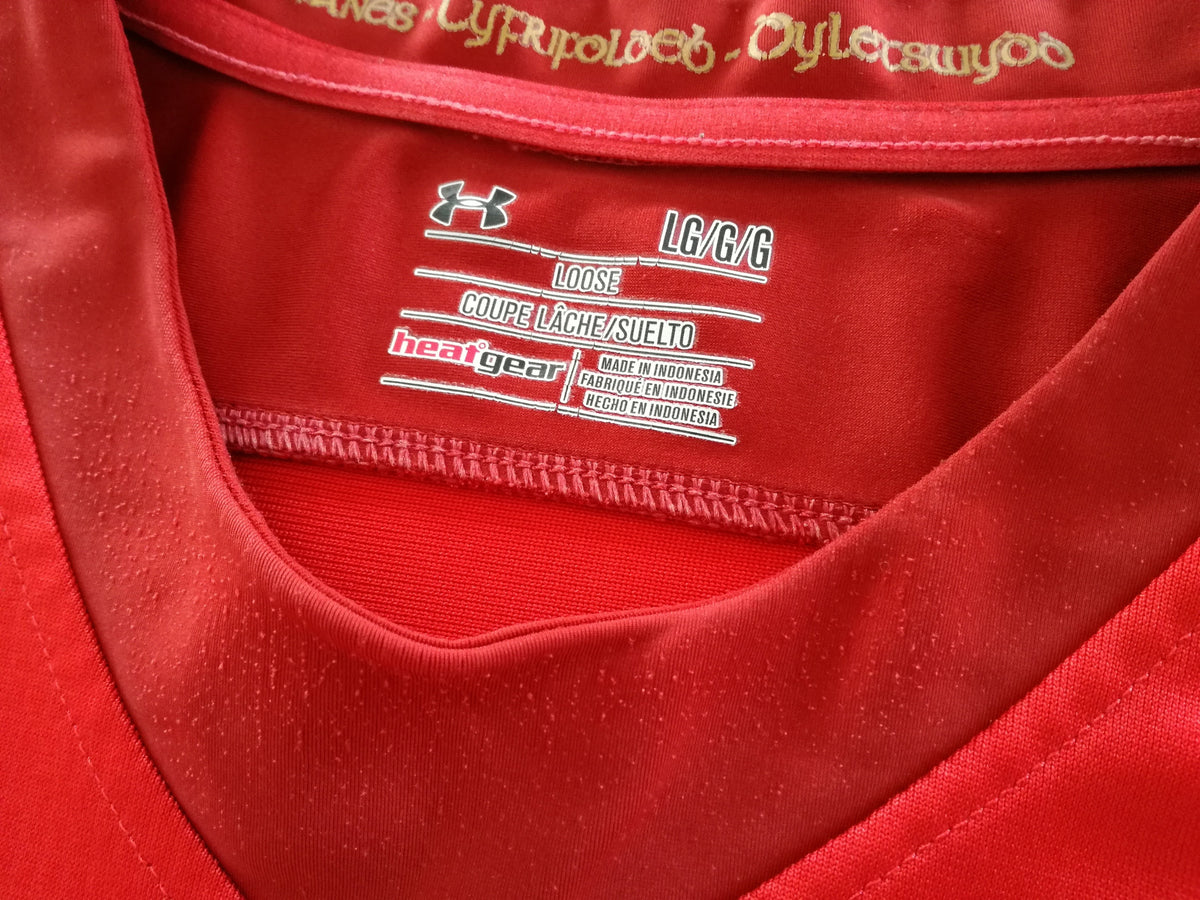 2015/16 Wales Home 'Loose' Rugby Shirt (L)