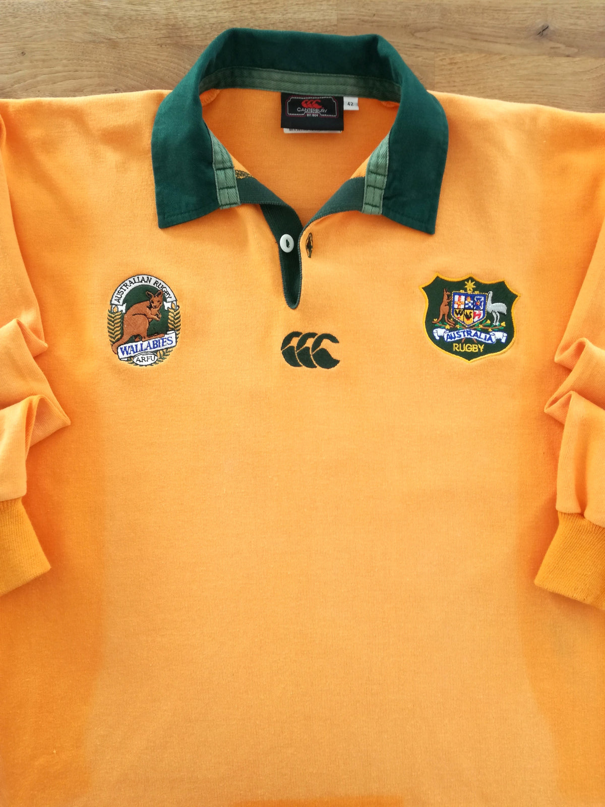 1991 Australia Home Match Worn (vs England) Rugby Shirt #9 (Farr-Jones)