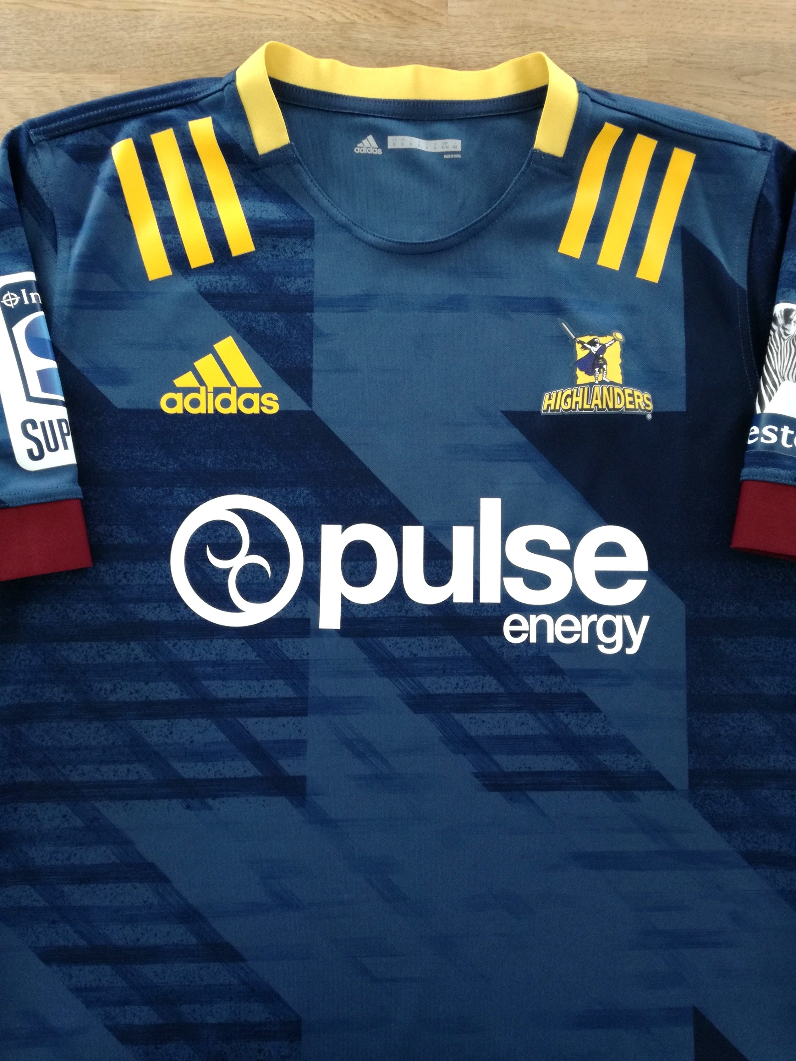 2020 Highlanders Home Super Rugby Rugby Shirt