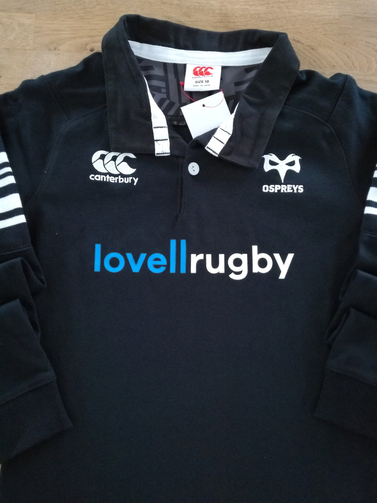 2017/18 Ospreys Home Vapodri Woman's Rugby Shirt