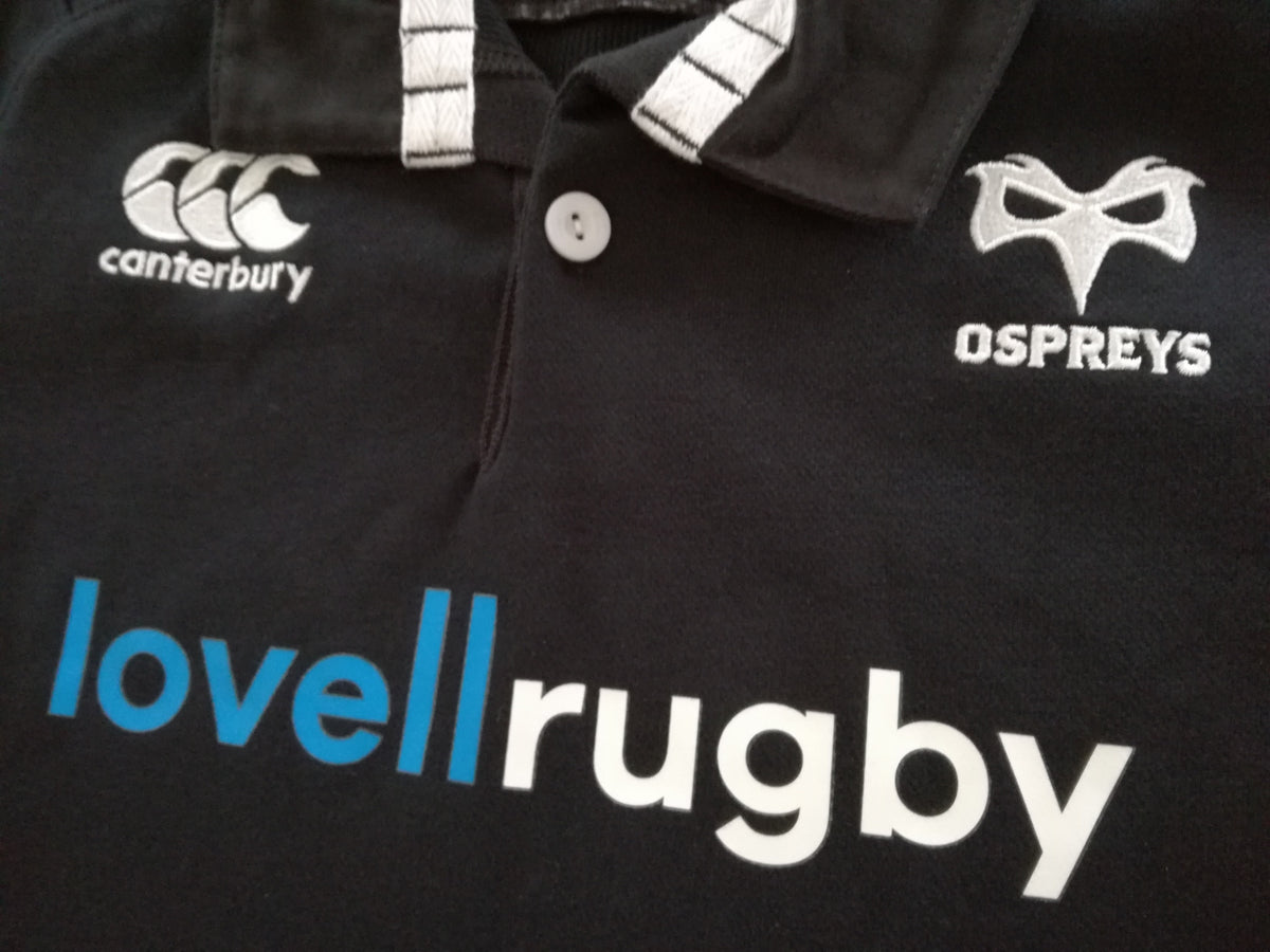 2017/18 Ospreys Home Vapodri Rugby Shirt. (W) (Size 10) *BNWT*