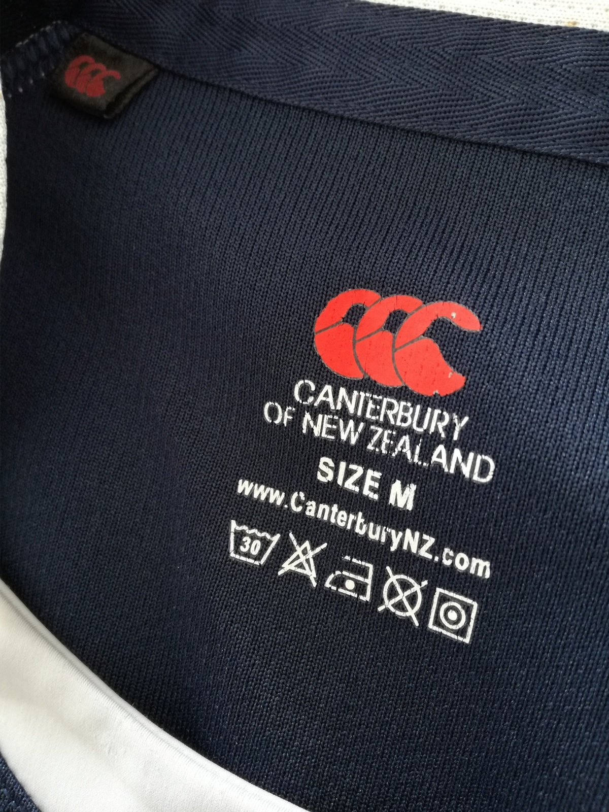 2007/08 Scotland Home Pro-Fit Rugby Shirt (M)