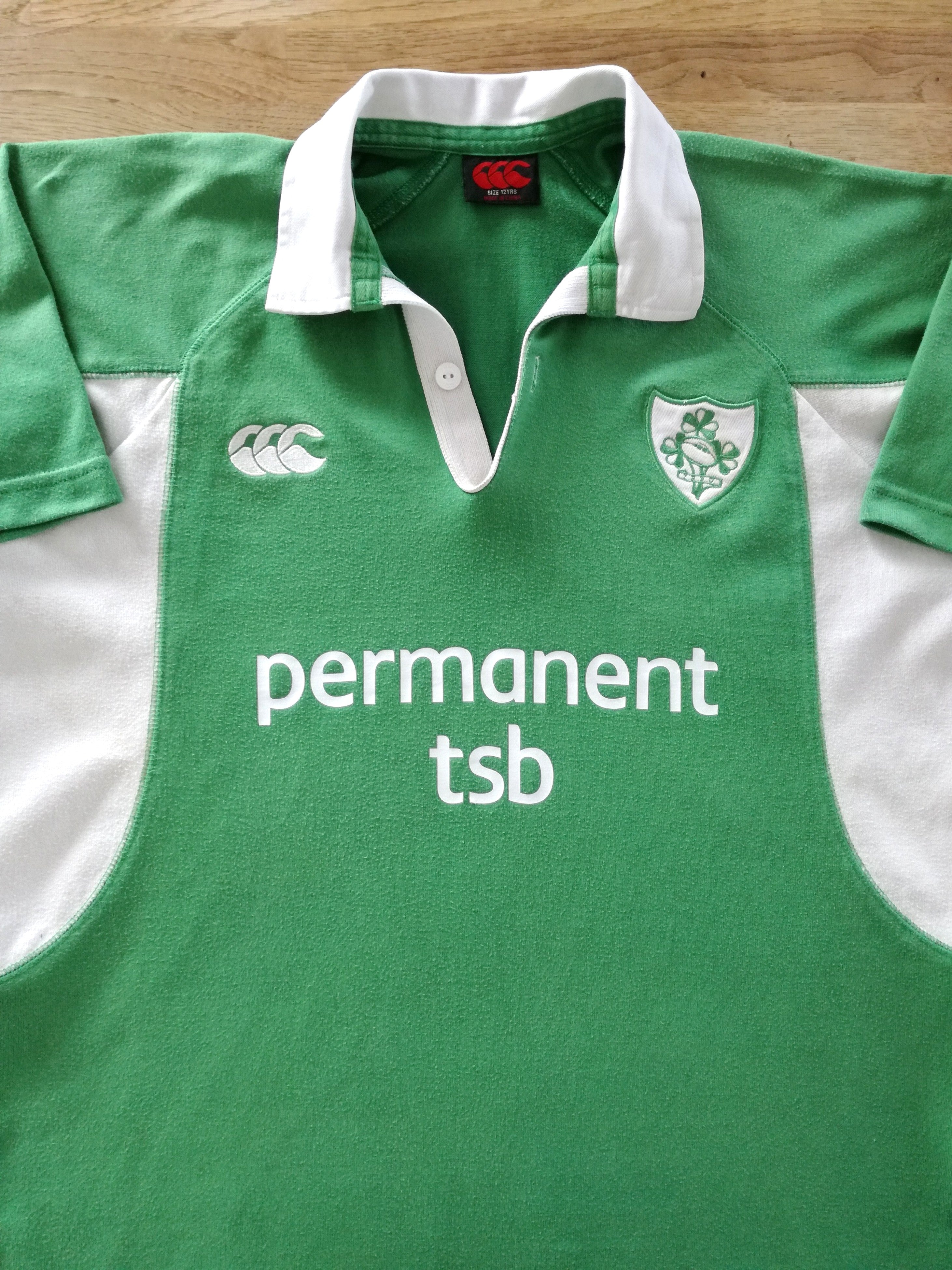 2004/05 Ireland Home Rugby Shirt