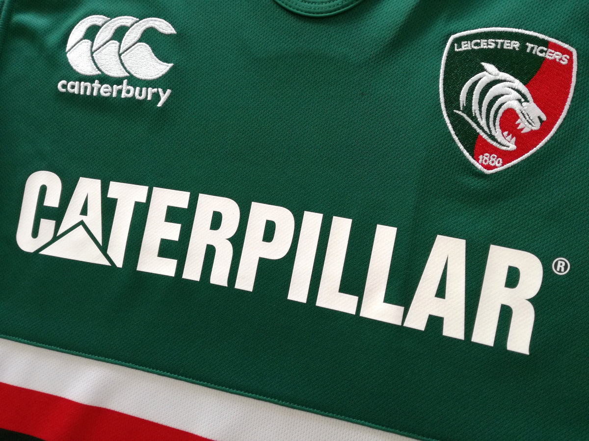 2013/14 Leicester Tigers Home Pro-Fit Rugby Shirt (L)