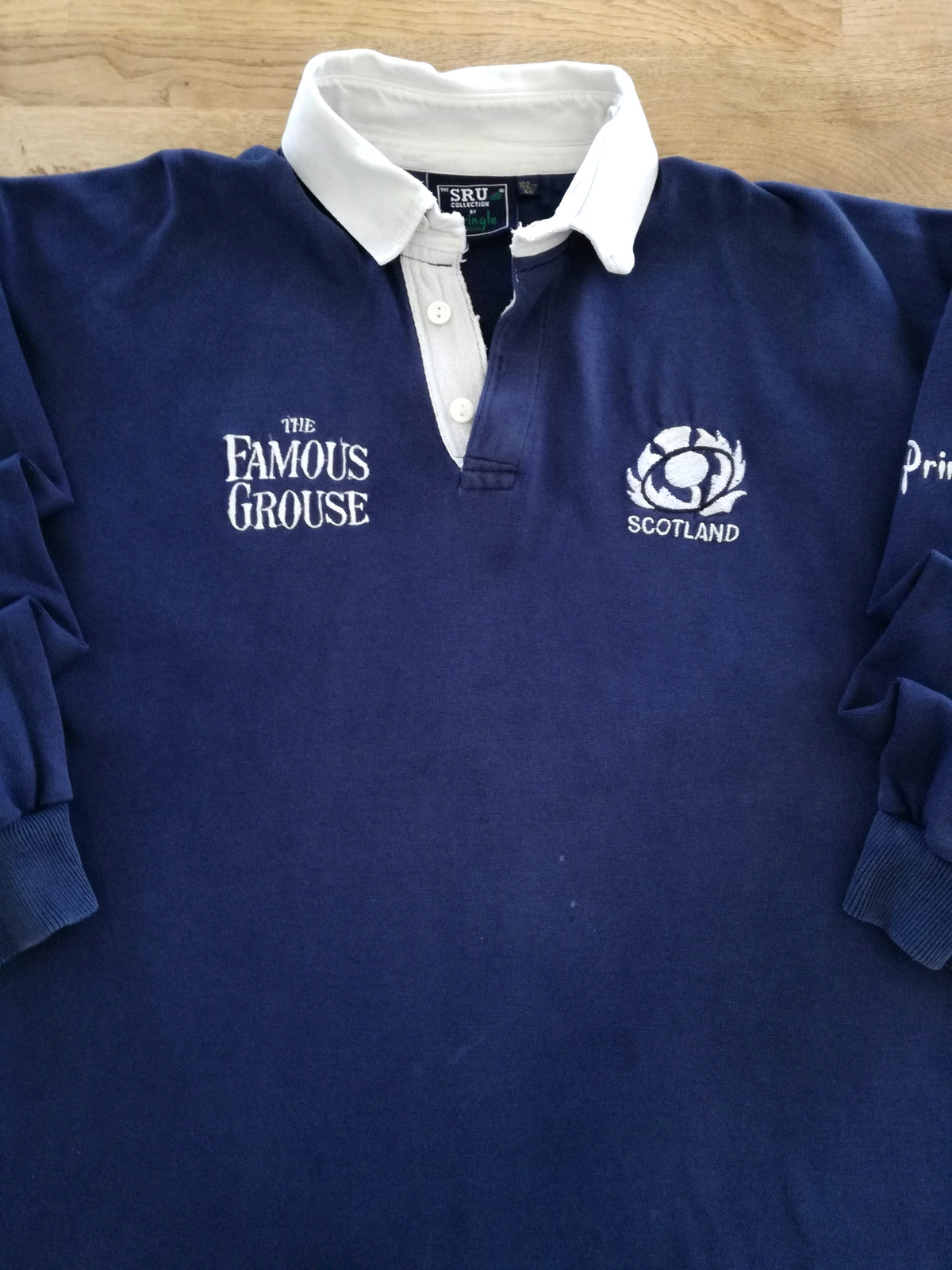 1997/98 Scotland Home Long Sleeve Rugby Shirt
