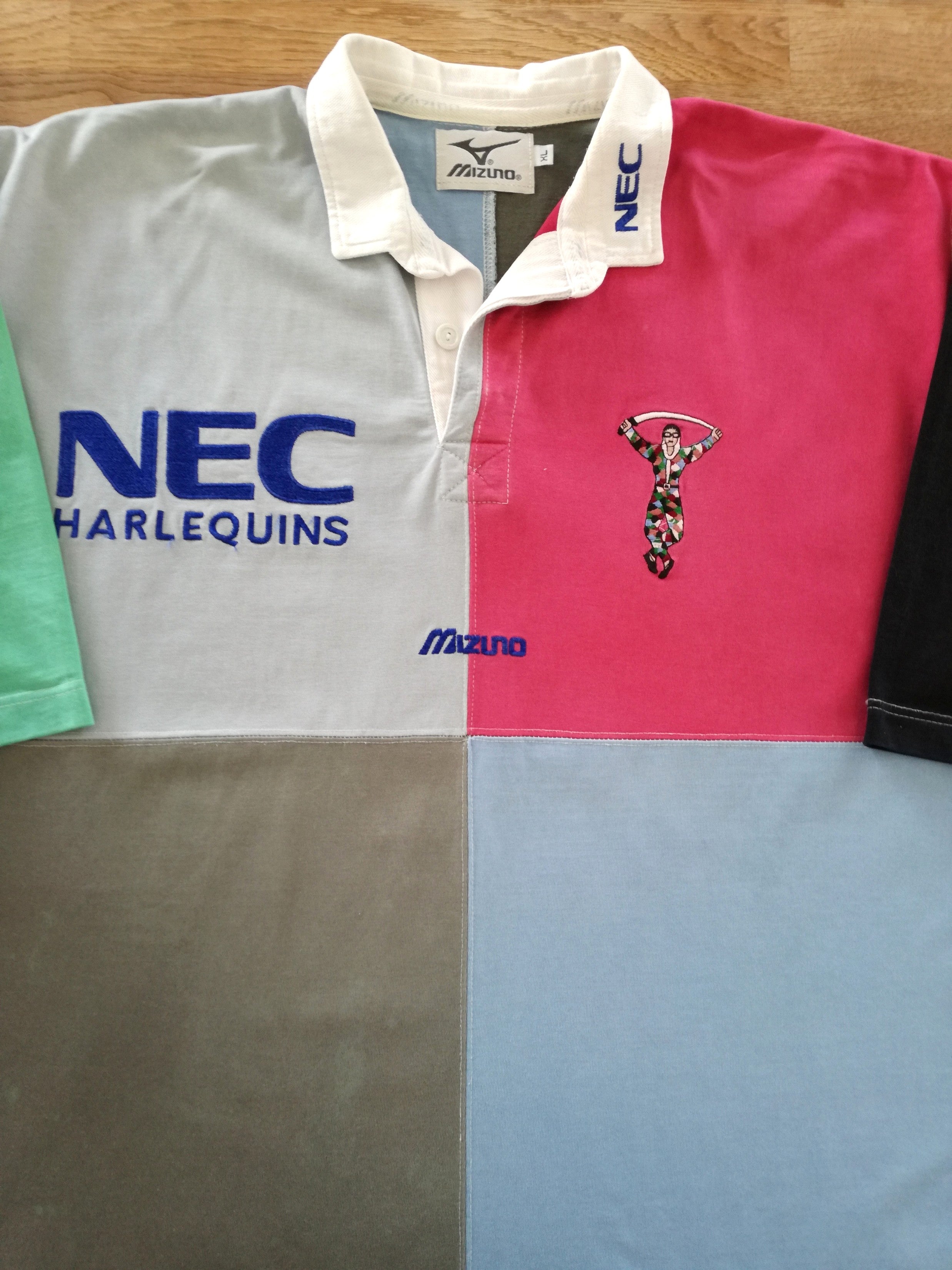 1999/00 Harlequins Home Short Sleeve Rugby Shirt