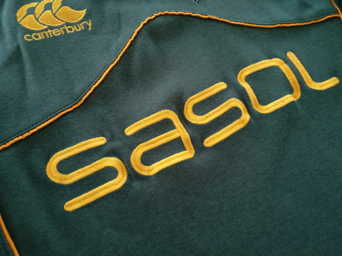 2007 South Africa Home Rugby Shirt. (XL)