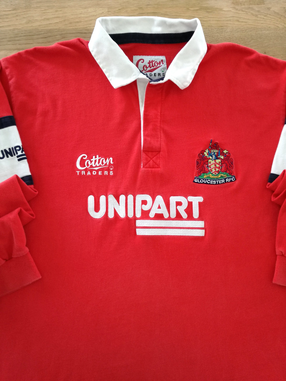 1999/00 Gloucester Home Long Sleeve Rugby Shirt