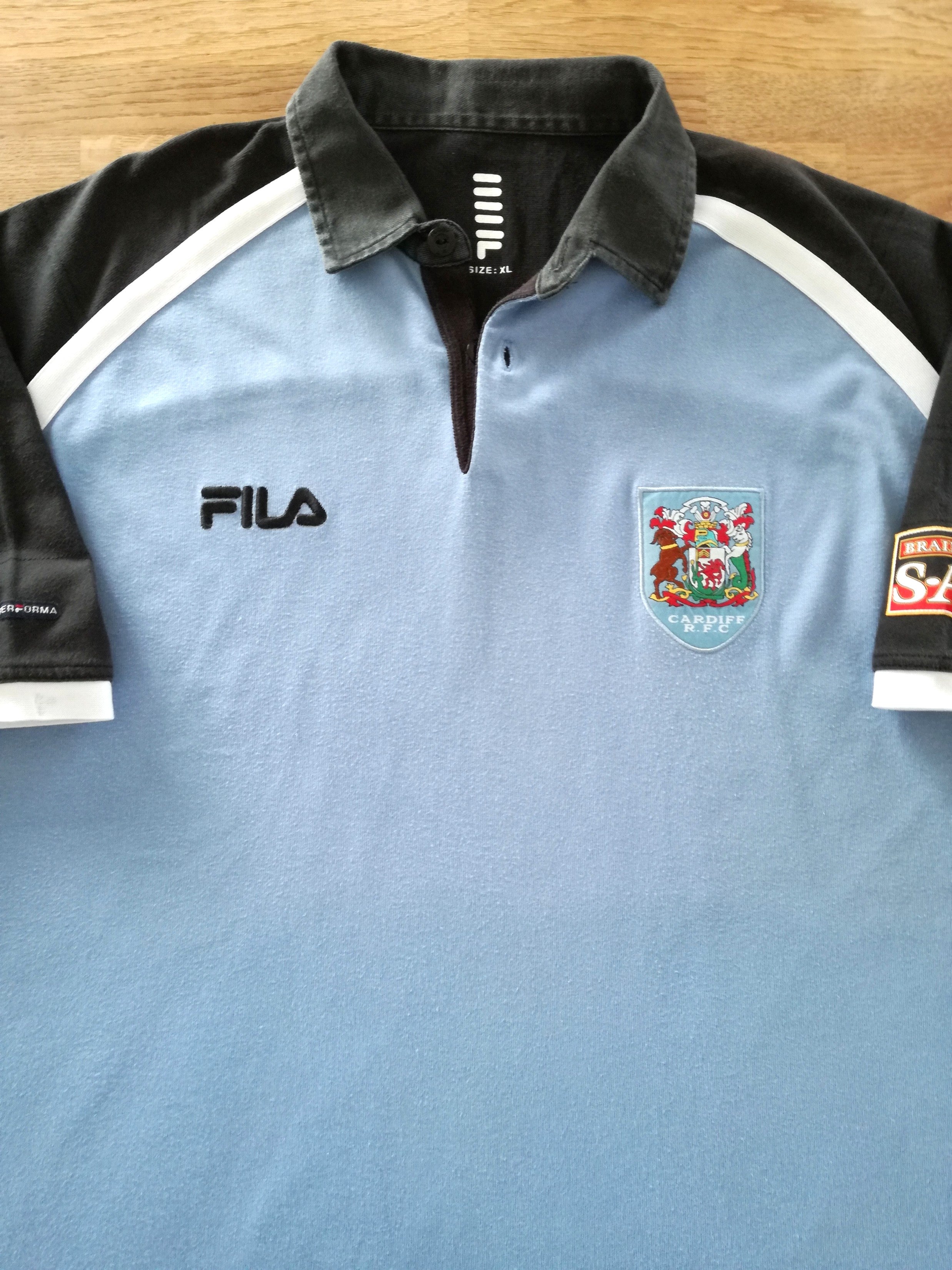 2003/04 Cardiff RFC Home Rugby Shirt