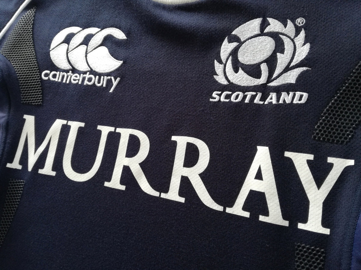 2009/10 Scotland Home Player Issue Rugby Shirt (M)