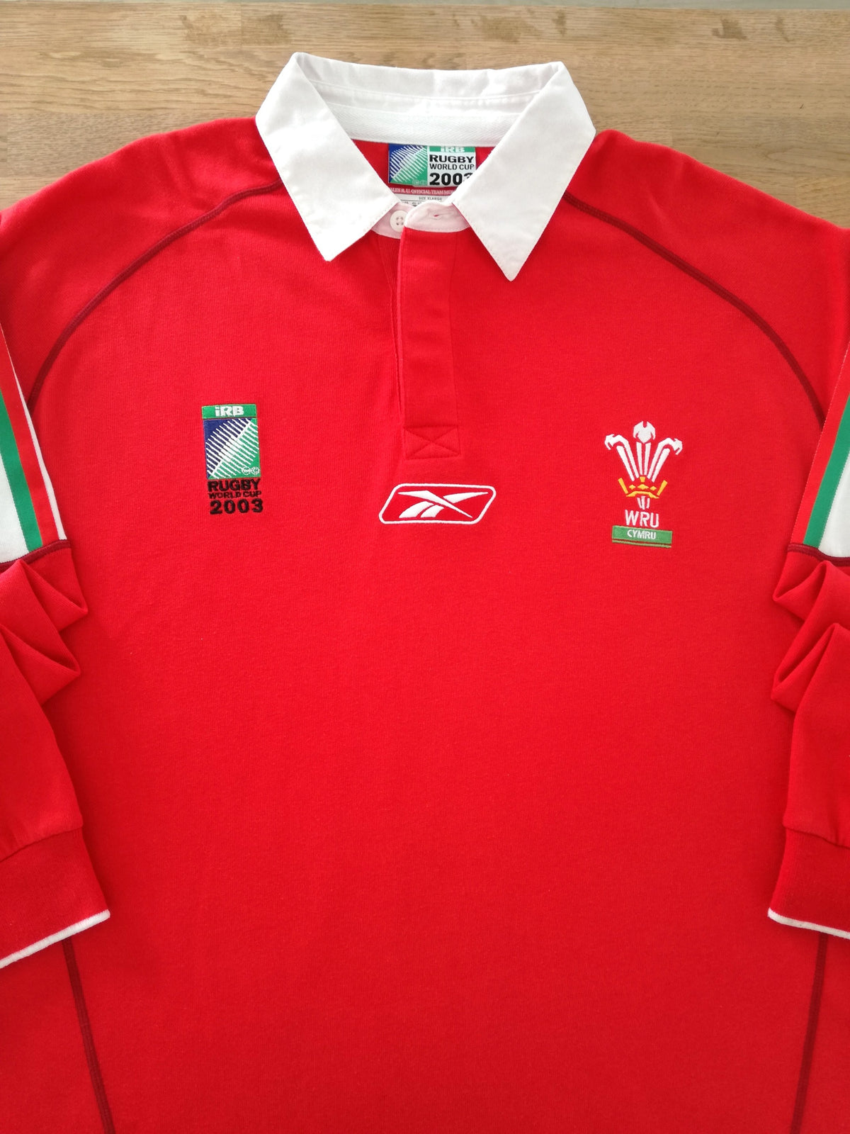 2003 Wales Home World Cup Rugby Shirt. (XL)