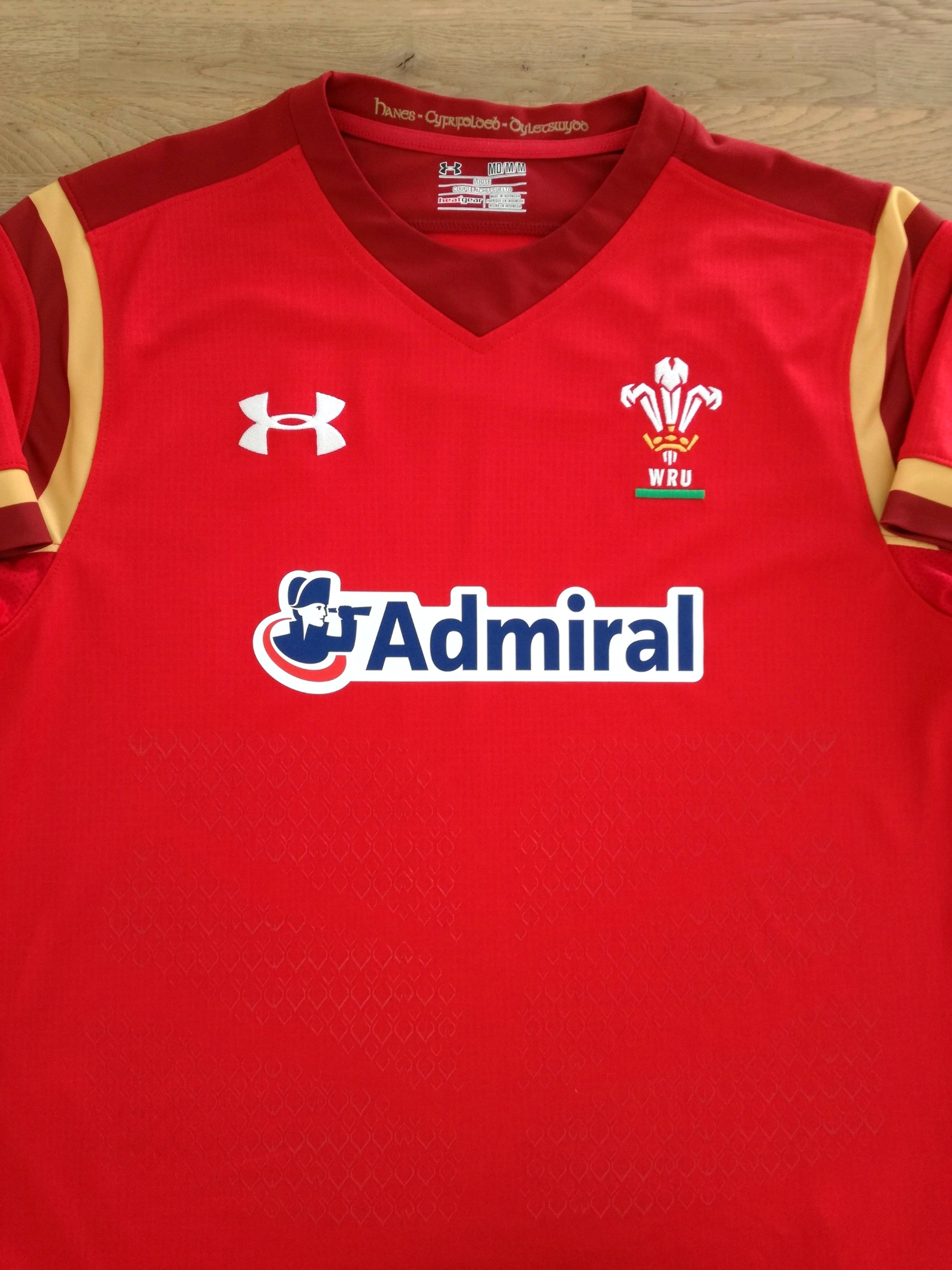 2015/16 Wales Home 'Loose' Rugby Shirt