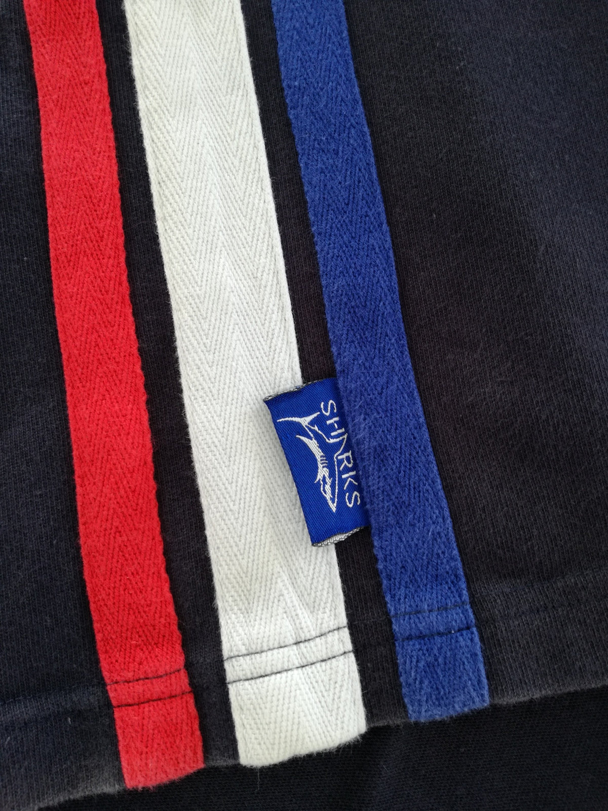 2002/03 Sale Sharks Home Rugby Shirt. (S)