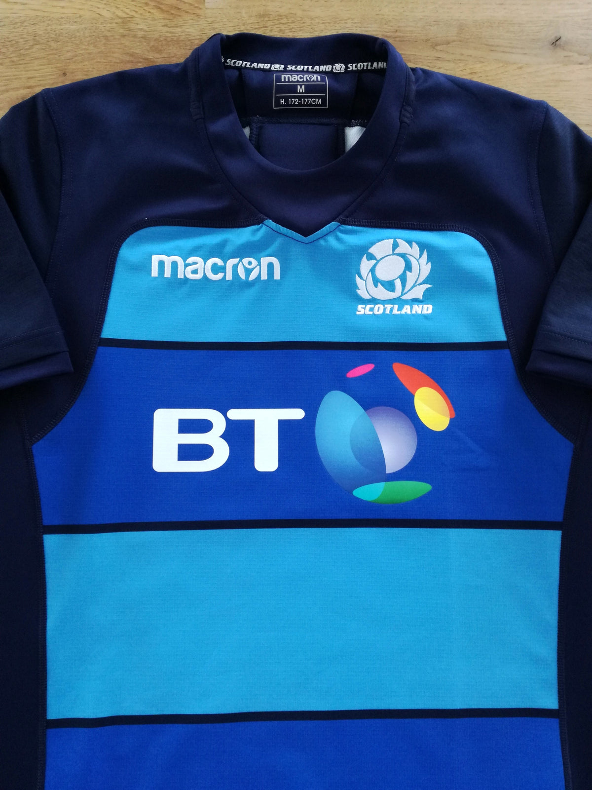 2018/19 Scotland Player Issue Rugby Training Shirt