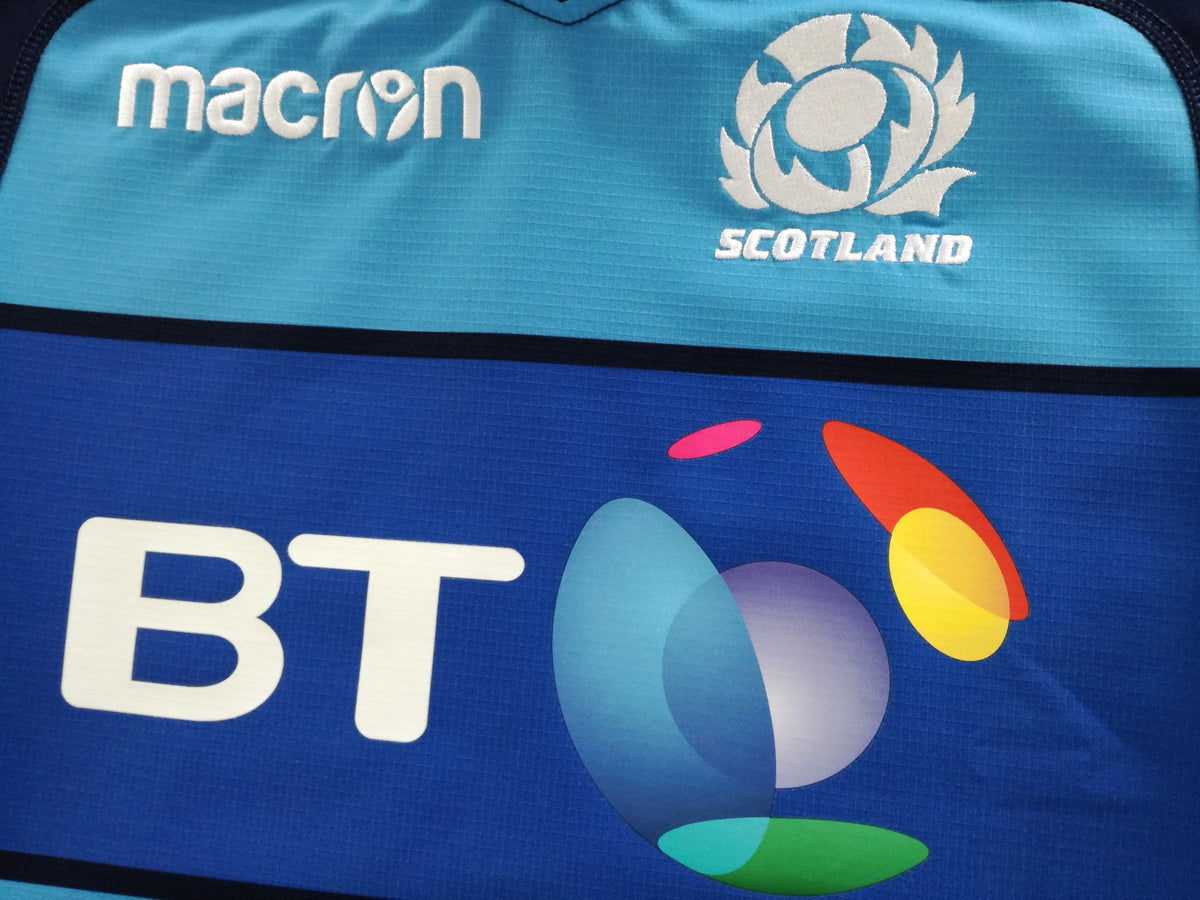 2018/19 Scotland Player Issue Rugby Training Shirt (M)