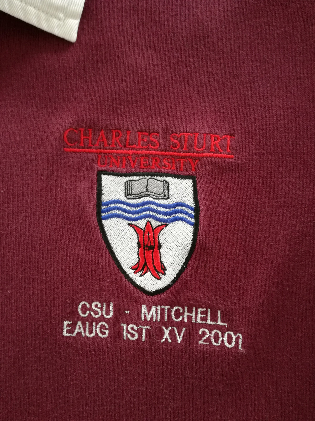 2001 Charles Sturt University Home Rugby Shirt #21 (XL)
