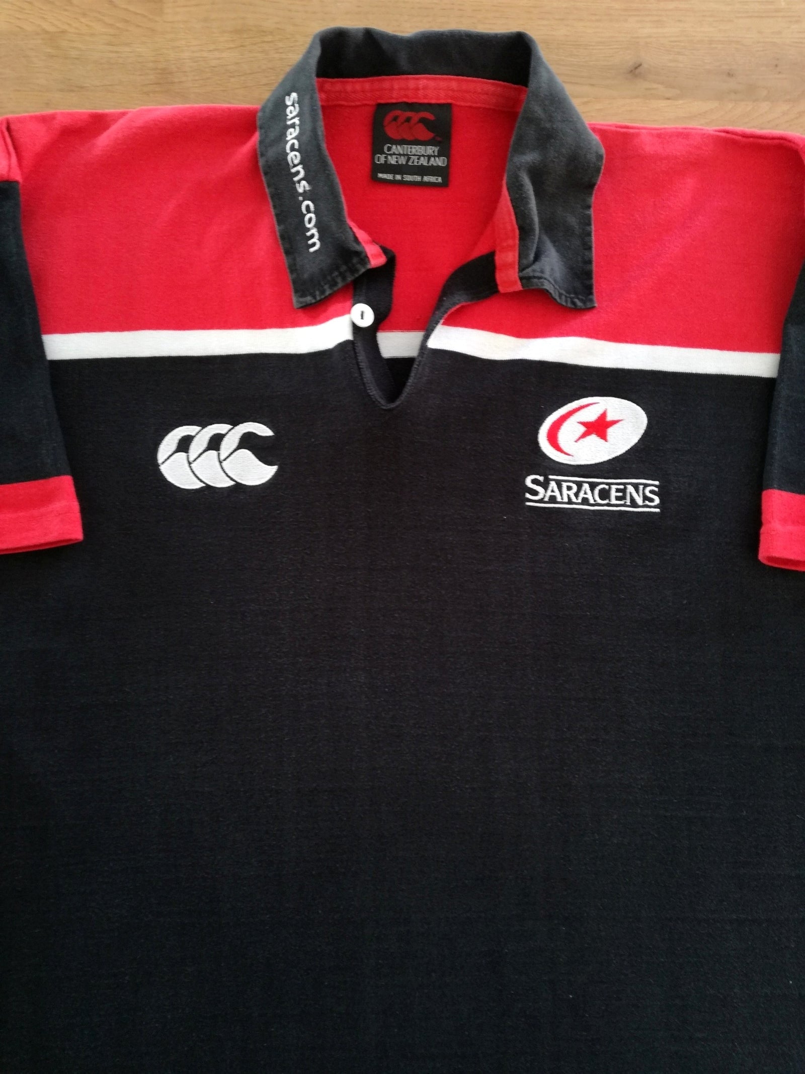 1999/00 Saracens Home Rugby Shirt