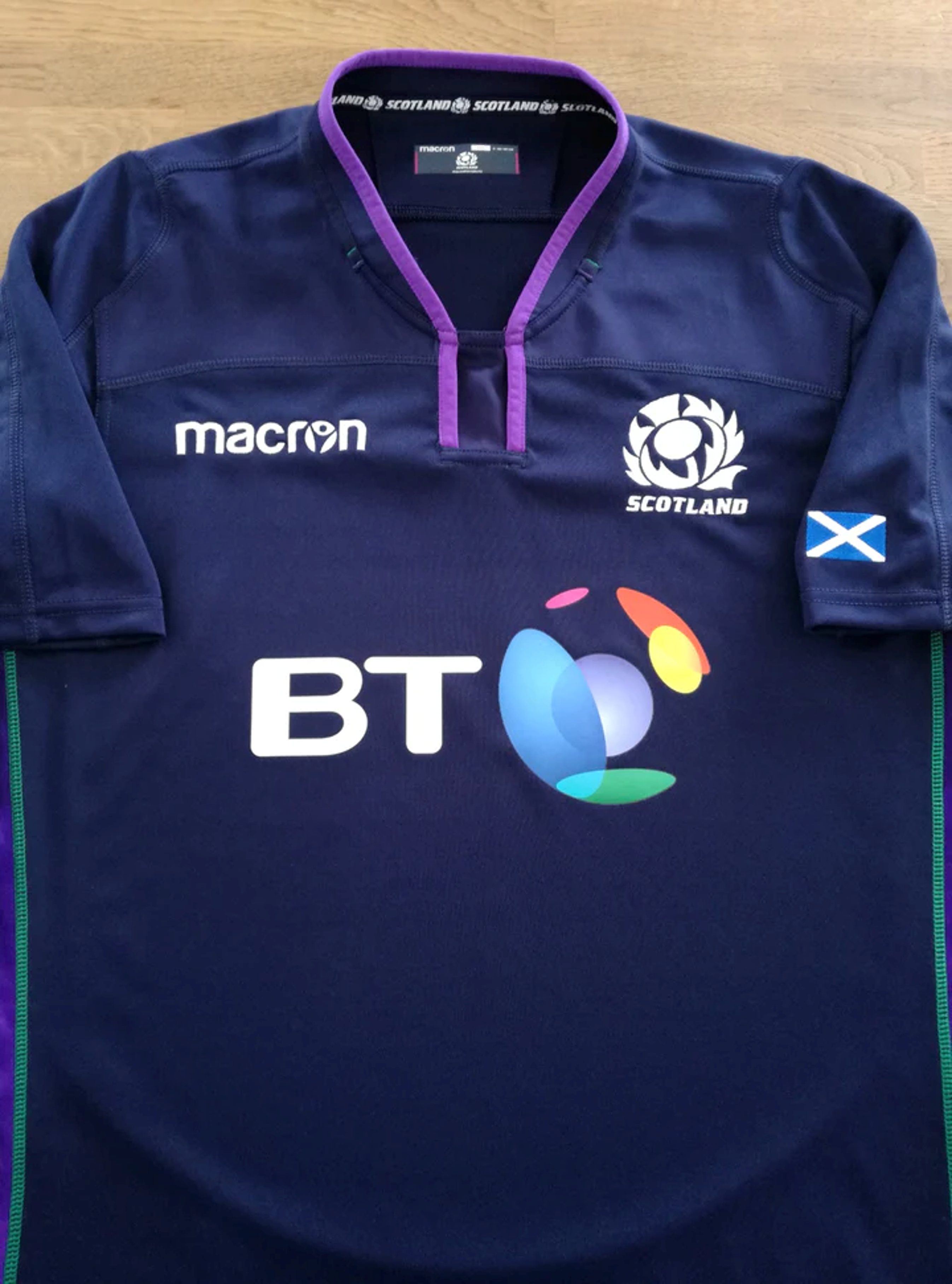 2018/19 Scotland Home Rugby Shirt