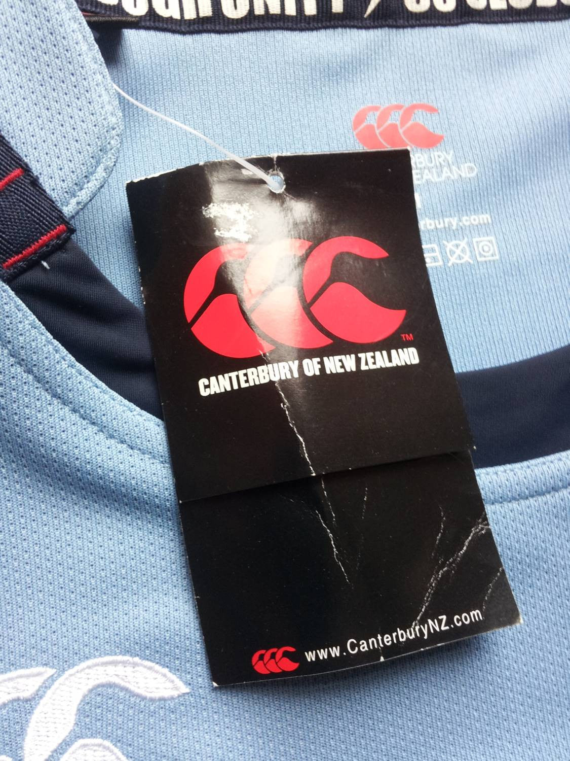 2008/09 Cardiff Blues Home Pro-Fit Rugby Shirt (M)