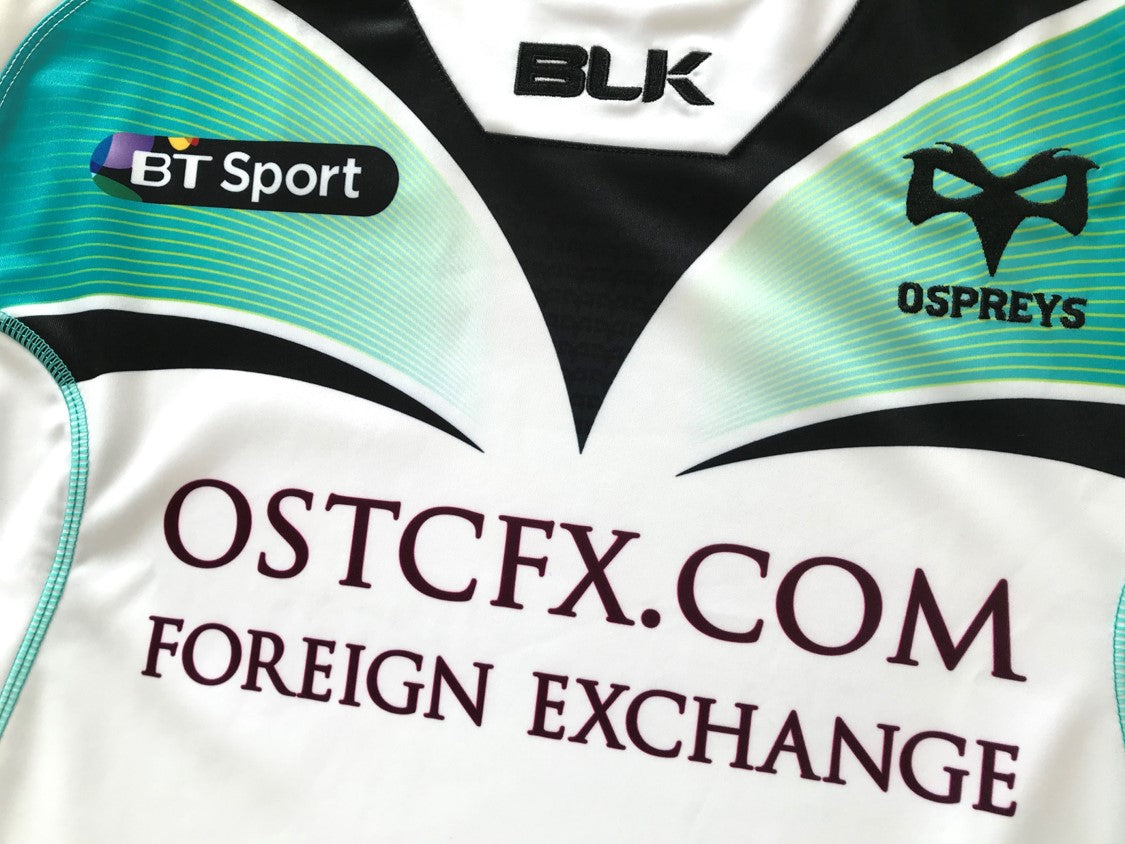 2016/17 Ospreys Away Rugby Shirt (XL) *BNWT*