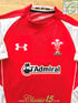 2010/11 Wales Home Player Issue Rugby Shirt