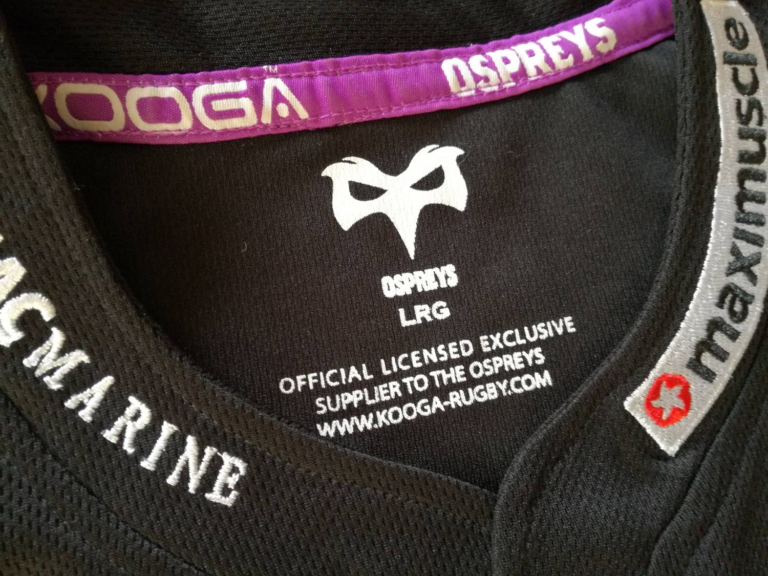 2010/11 Ospreys Home Rugby Shirt (L)
