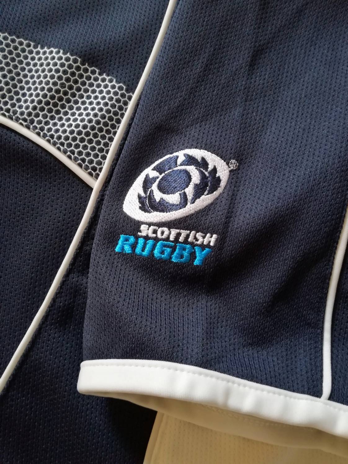2007/08 Scotland Home Pro-Fit Rugby Shirt (M)