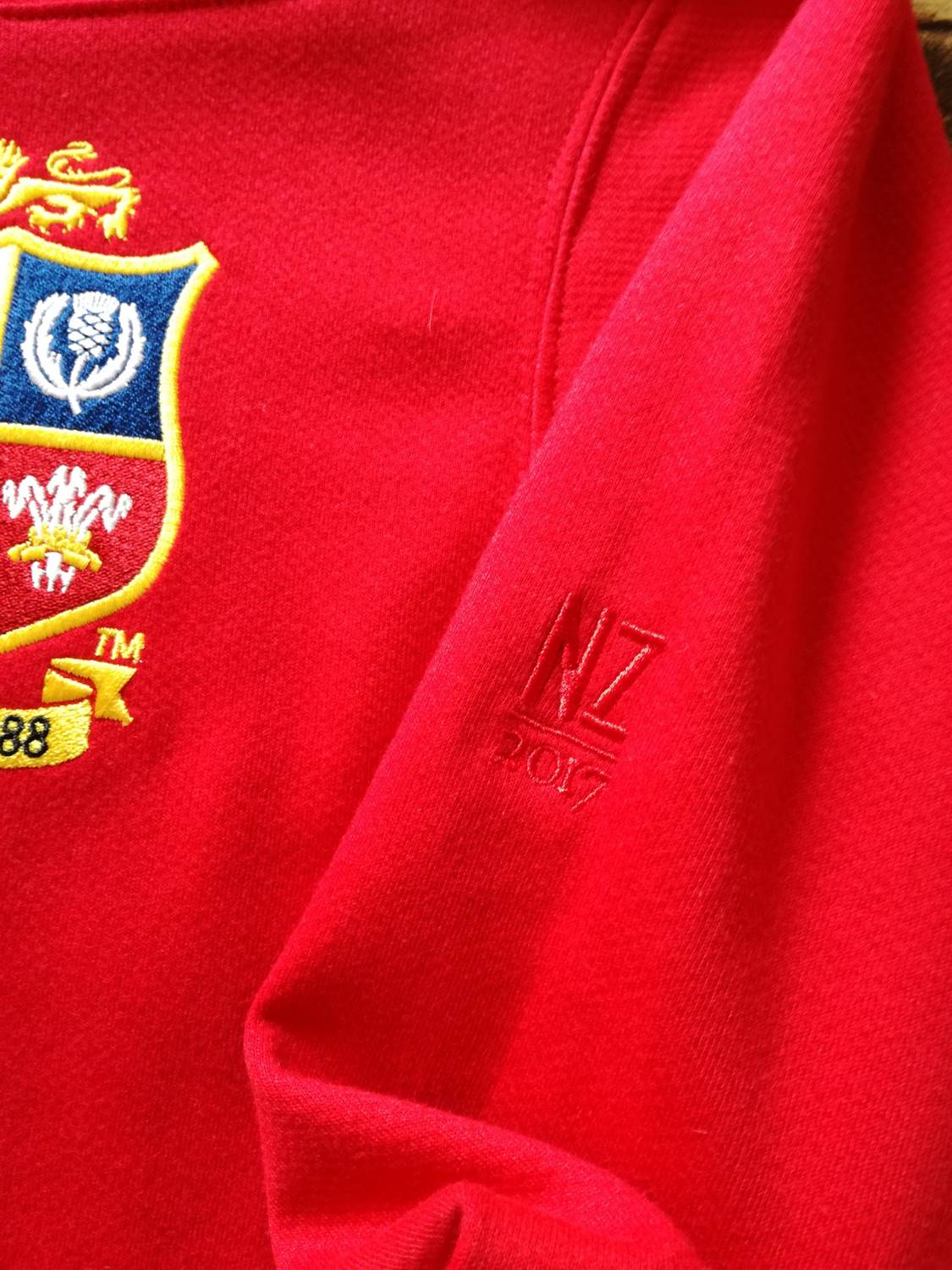 2017 British & Irish Lions Vapodri Rugby Shirt. (Youth)