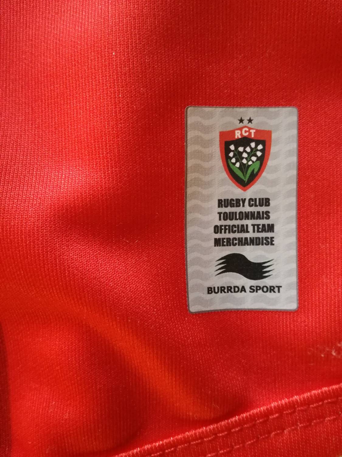 2014/15 RC Toulon Home Pro-Fit Rugby Shirt (M)