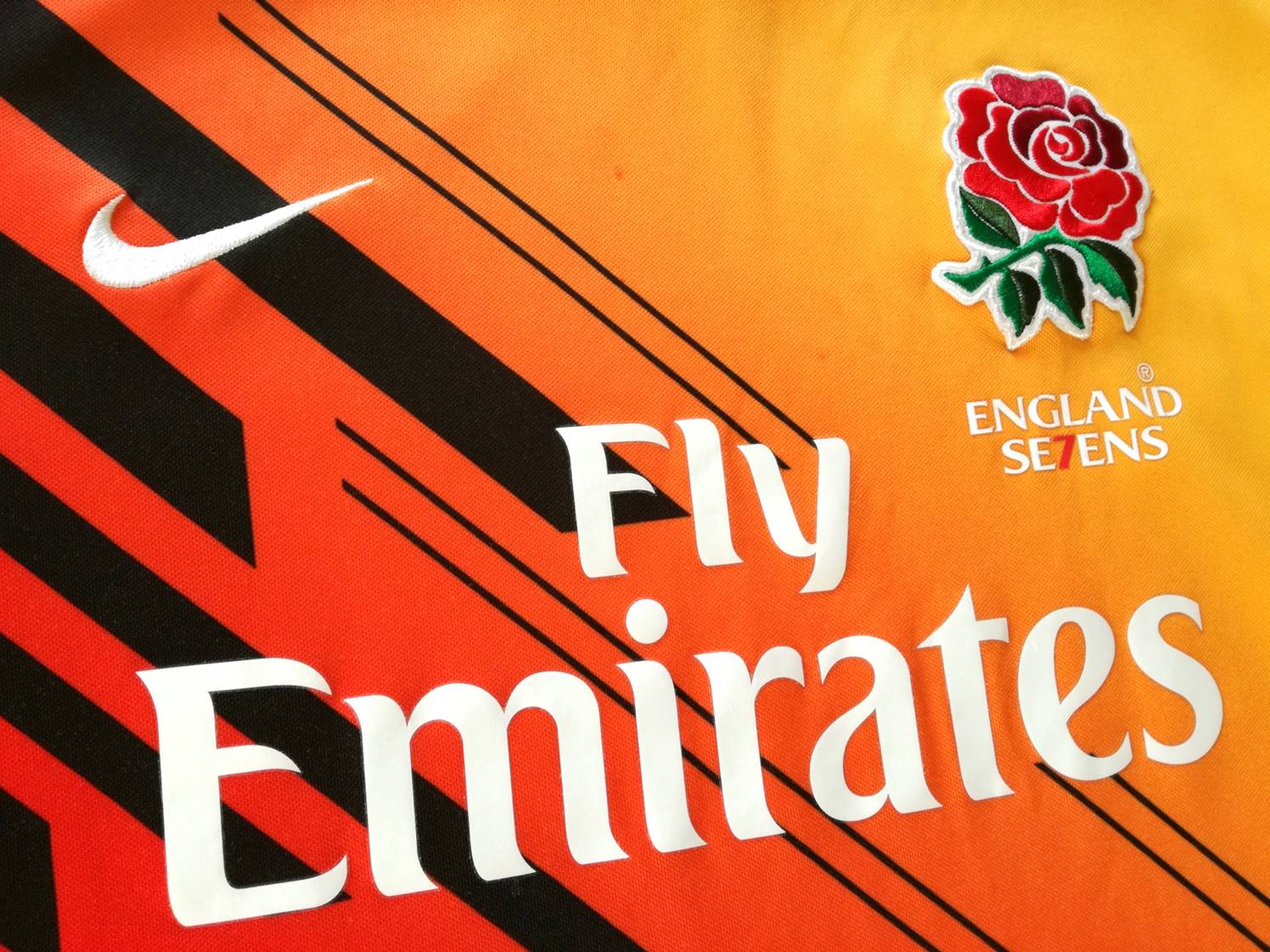 2010/11 England Sevens Away Rugby Shirt (L)