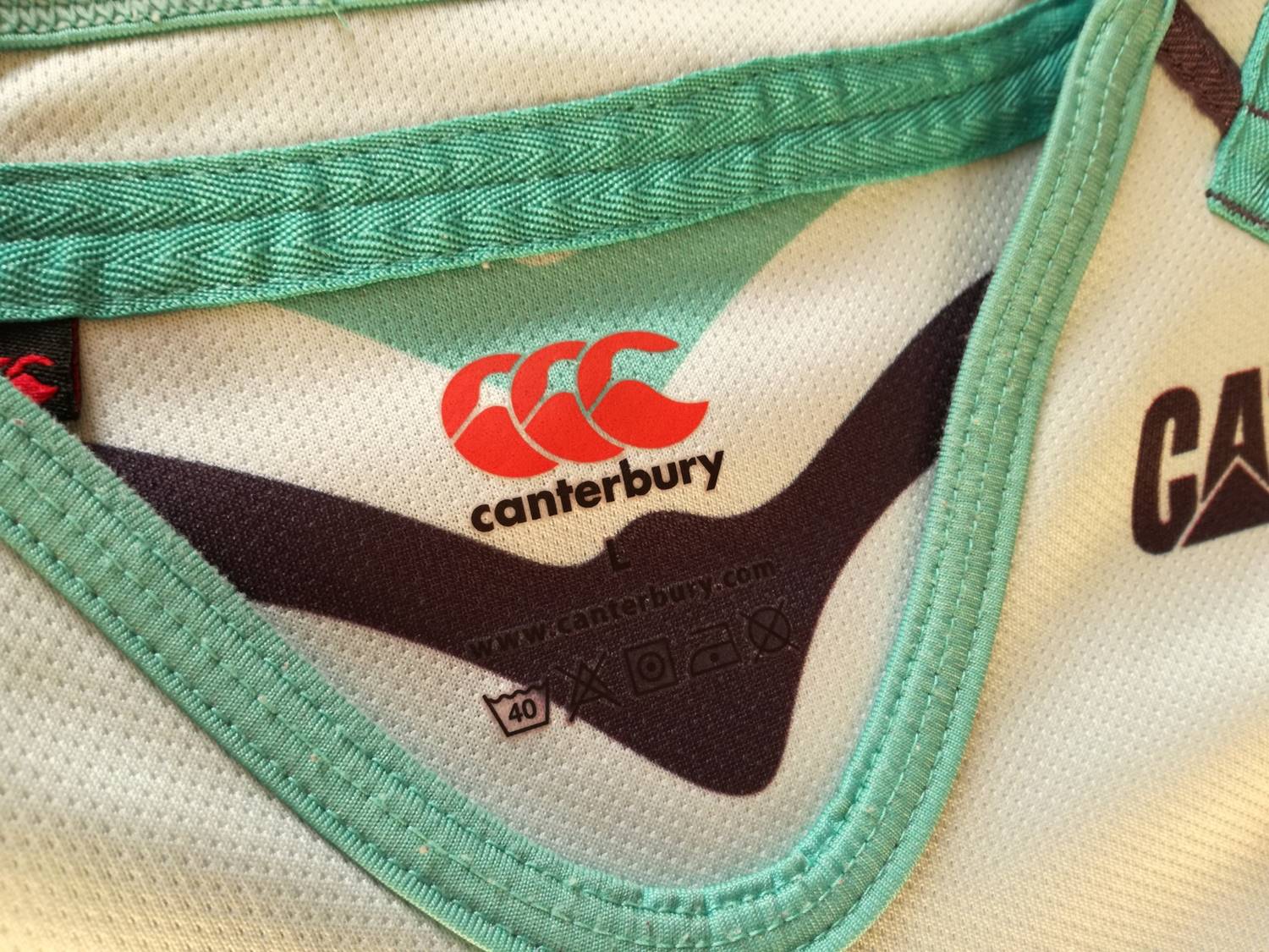 2012/13 Leicester Tigers Away Pro-Fit Rugby Shirt (L)