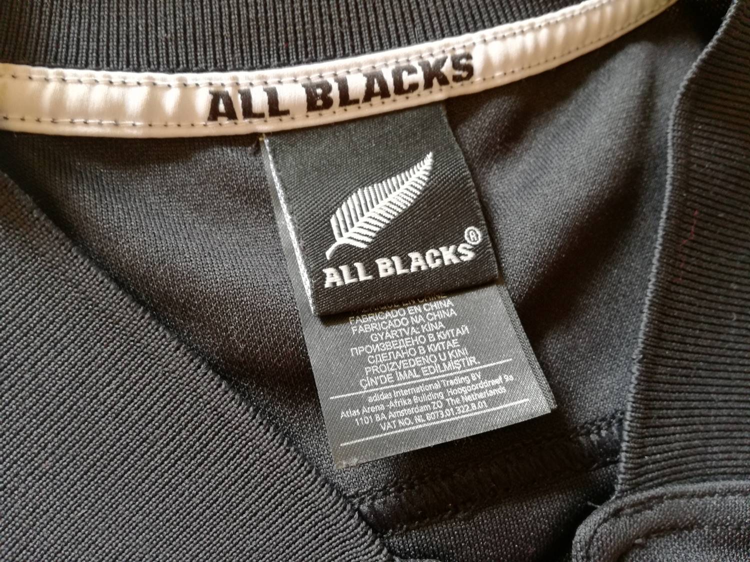 2017 New Zealand Home Rugby Shirt (S)