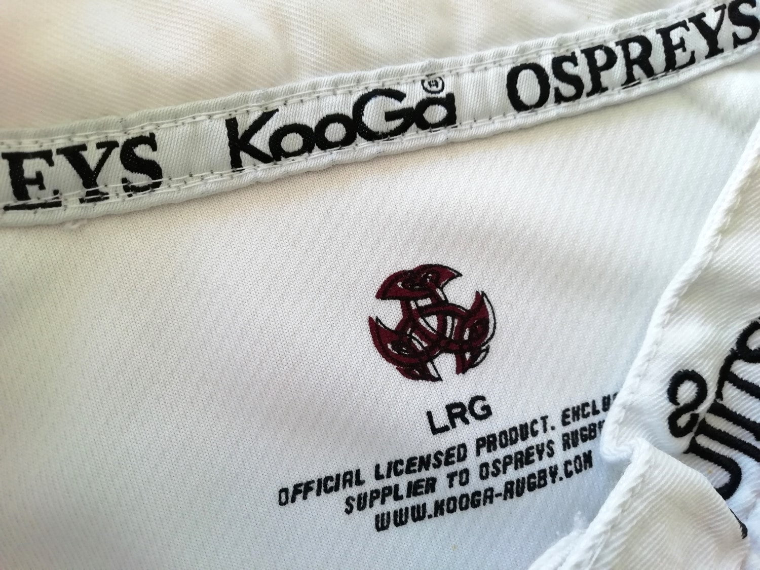 2008/09 Ospreys Away Rugby Shirt (L)