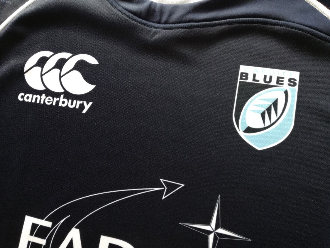 2010/11 Cardiff Blues Home Rugby Shirt (M)