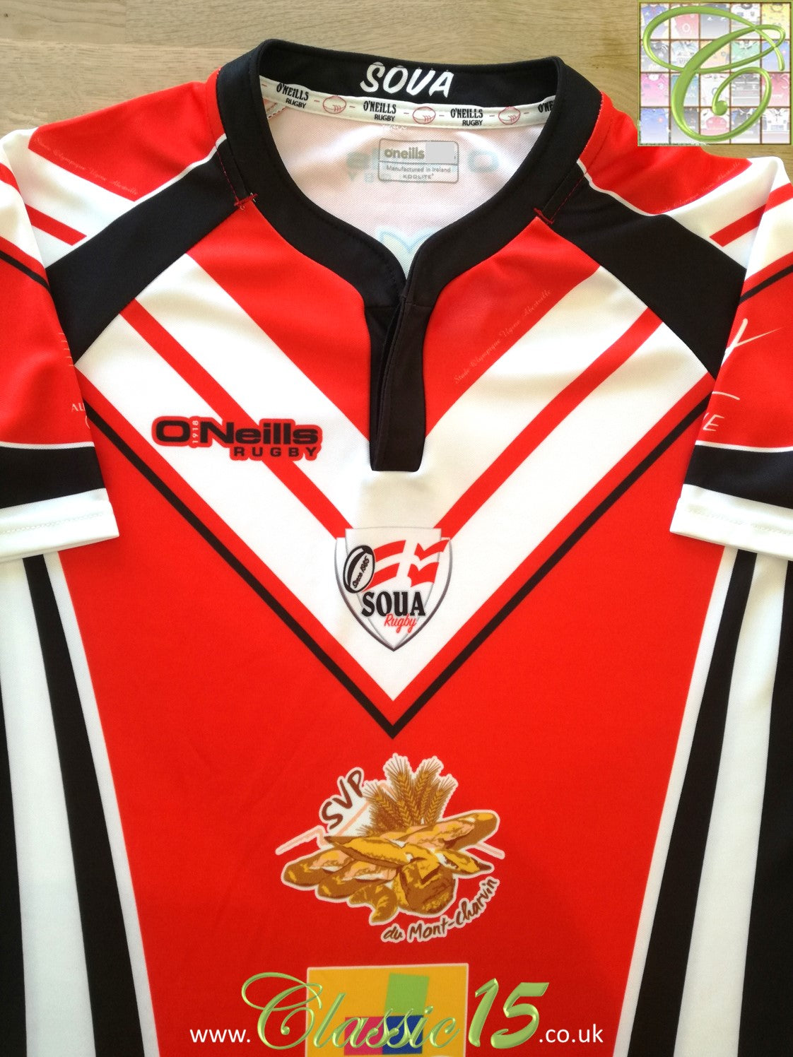 2017/18 SOUA Home Rugby Shirt (3XL)