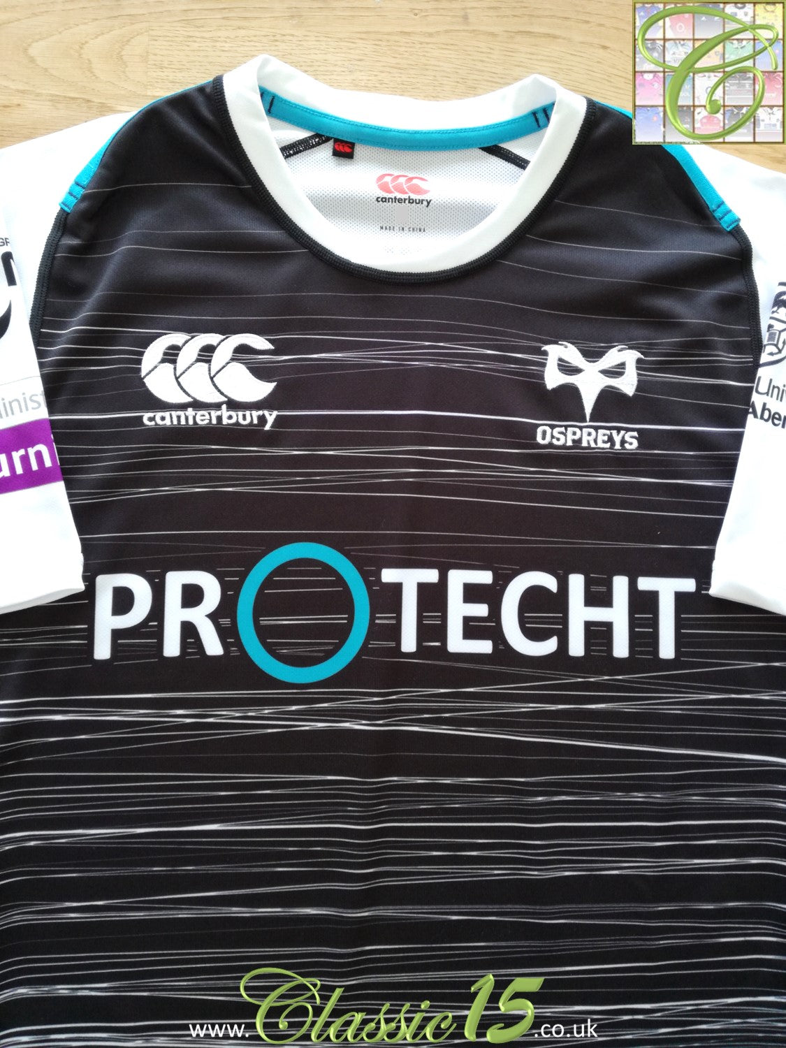 2018/19 Ospreys Home Rugby Shirt