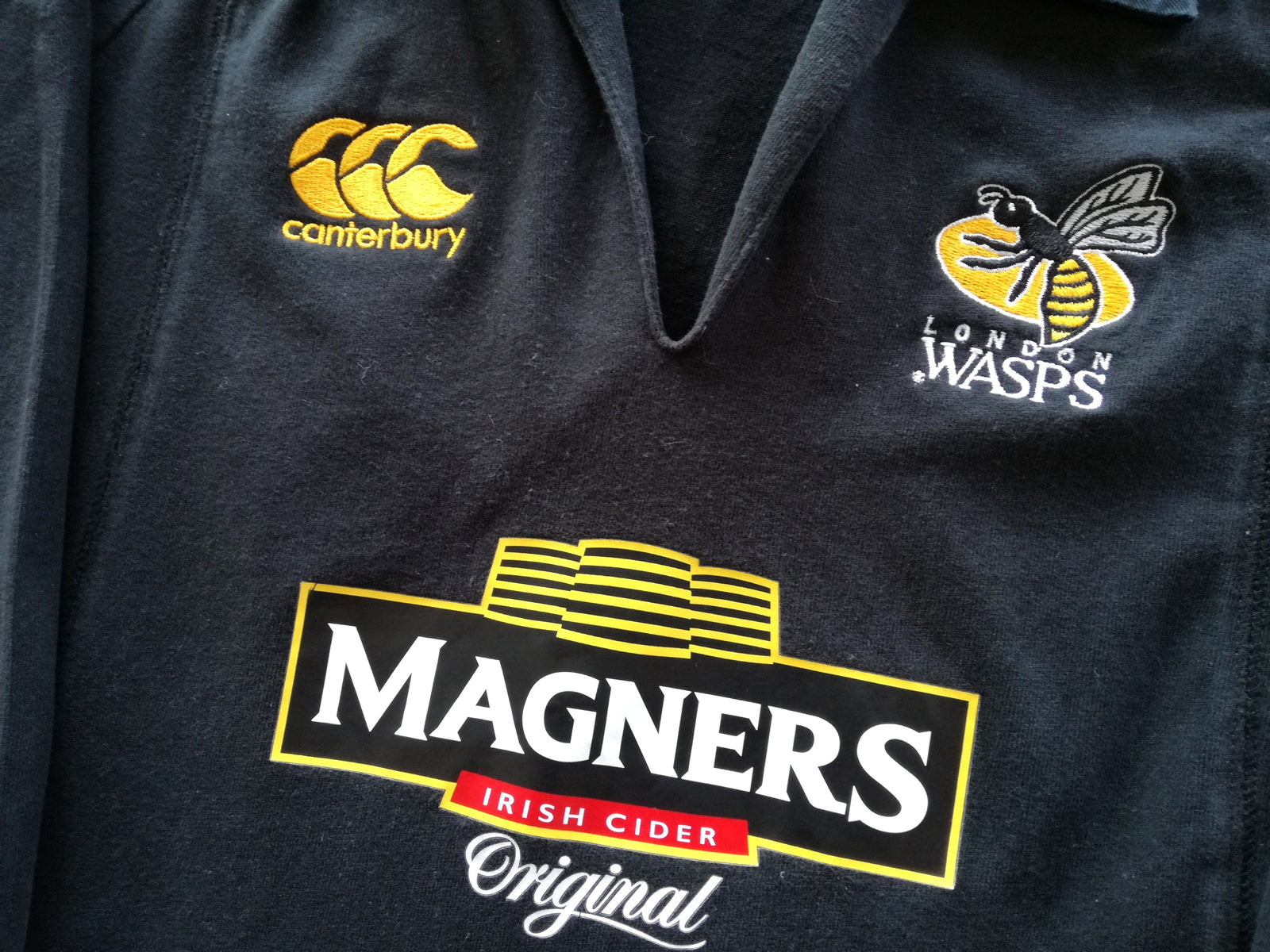 2005/06 London Wasps Home Rugby Shirt (W) (Size 8)