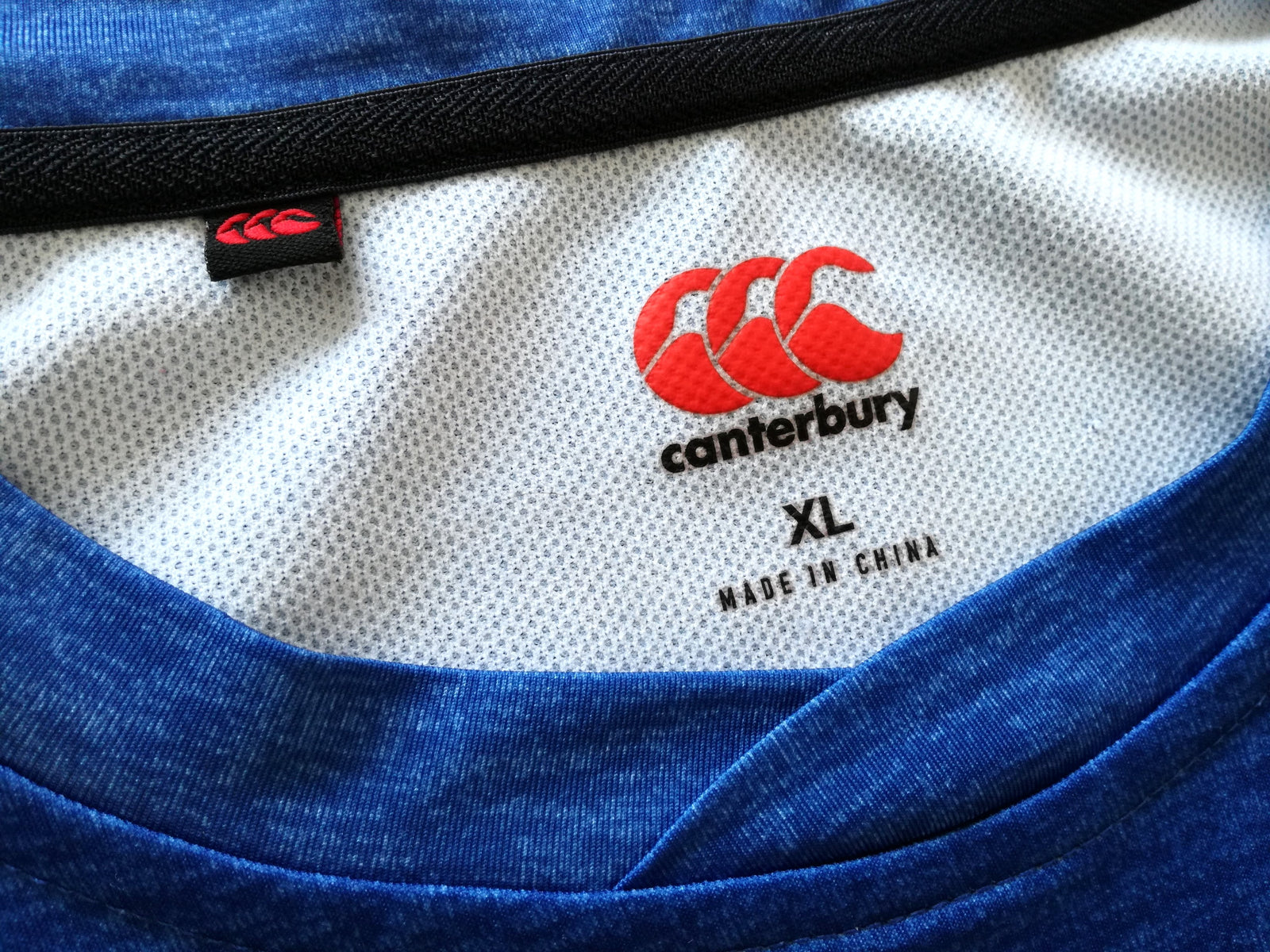 2019/20 England Vapodri+ Rugby Training Shirt - Blue (XL)