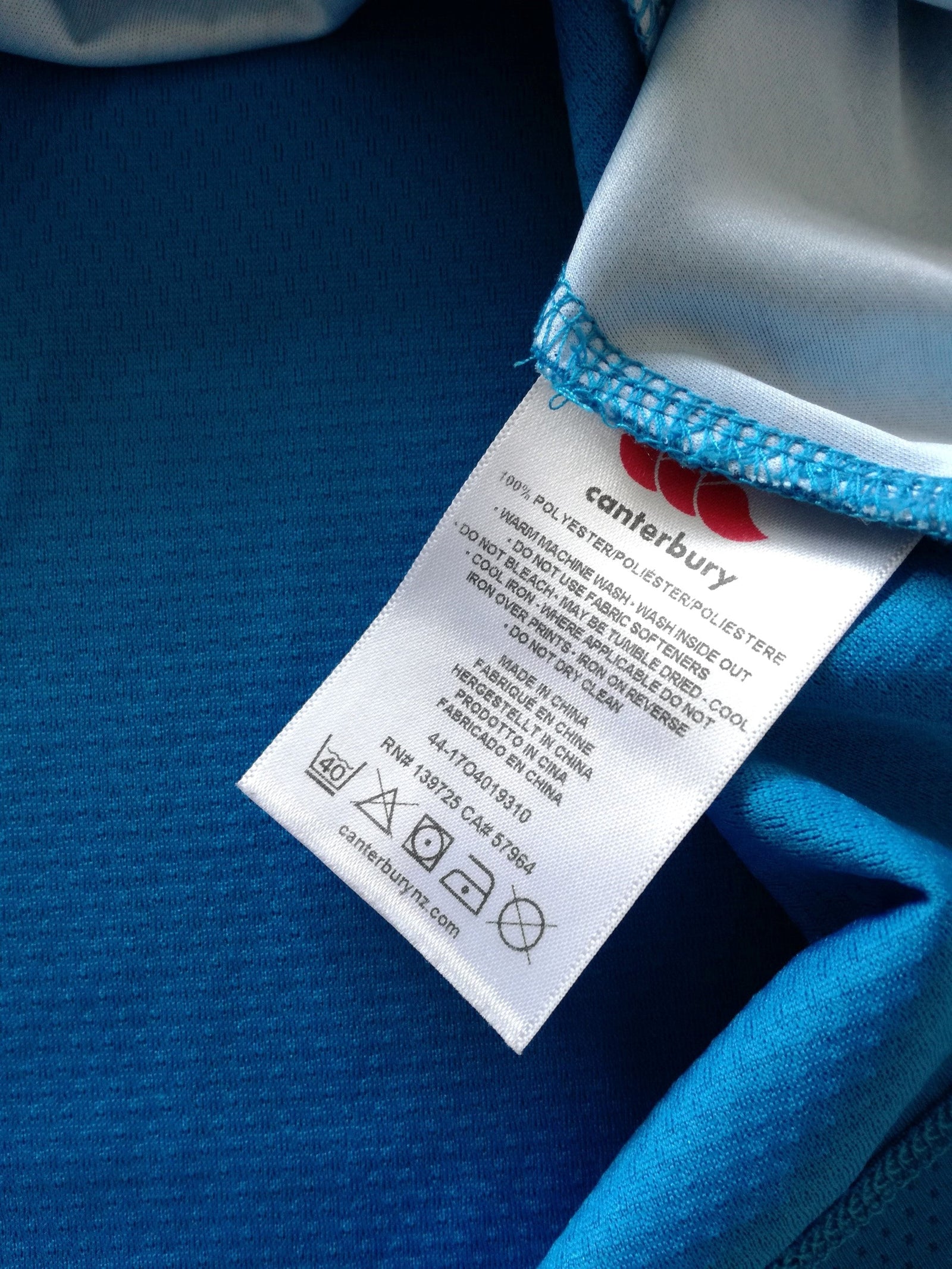 2018/19 England Rugby Training Shirt - Blue (M)