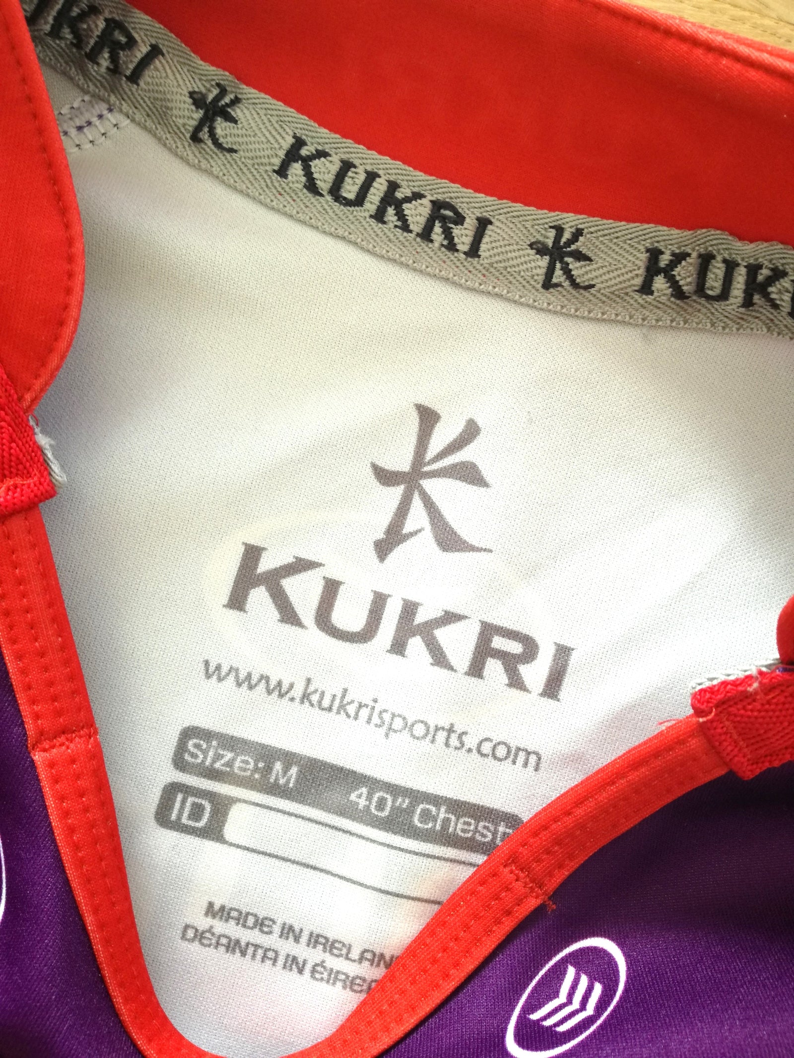 2014/15 Ulster Away Player Issue Rugby Shirt (M)