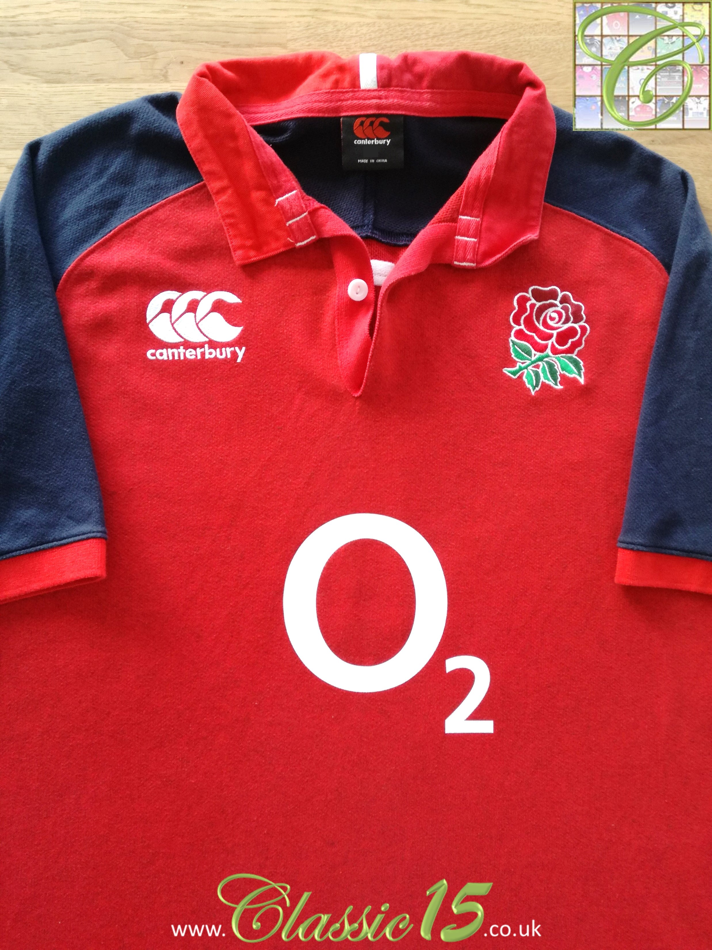 2019/20 England Away Rugby Shirt