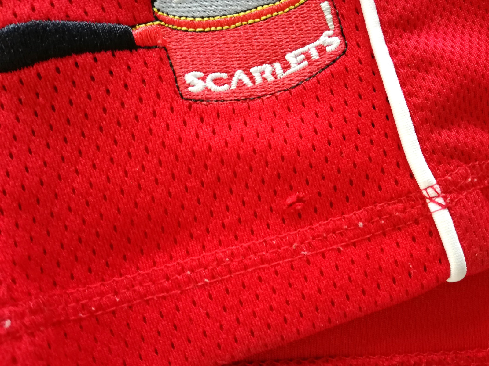 2007/08 Scarlets Home Rugby Shirt (L)